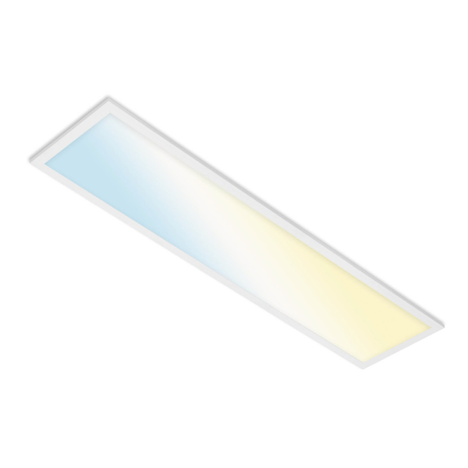 LED plafondlamp Piatto S dimbaar CCT wit 100x25cm