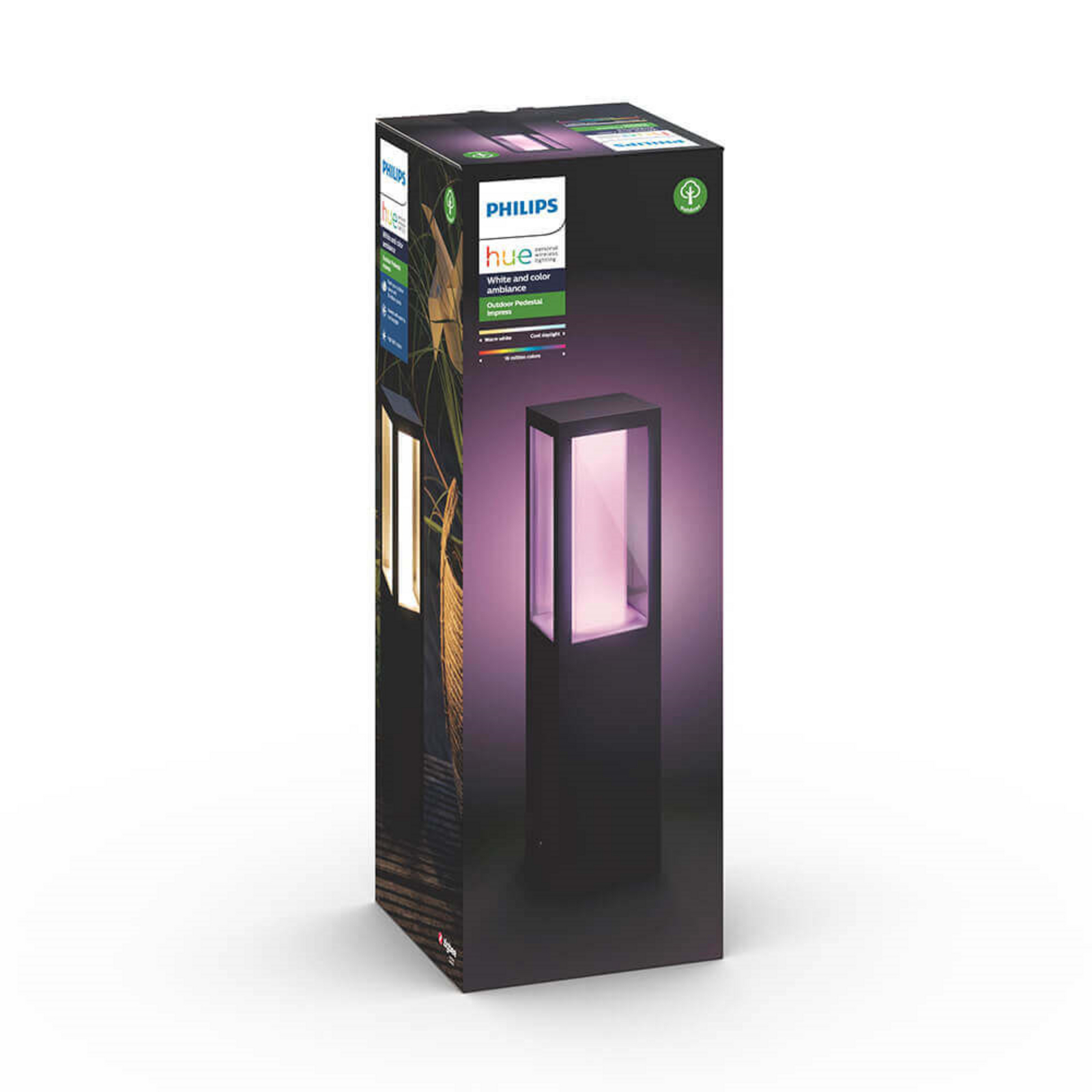 Impress Hue 230V Lampadare Exterior Extension Low White/Color Amb. - Philips Hue