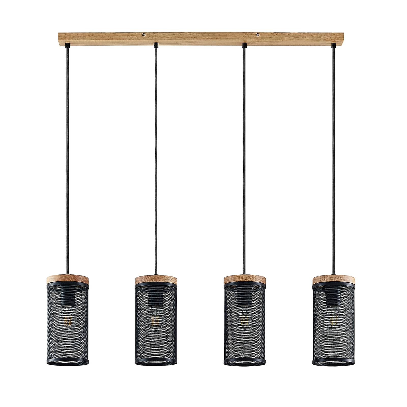 Lindby Kiriya függő lámpa, négy izzós