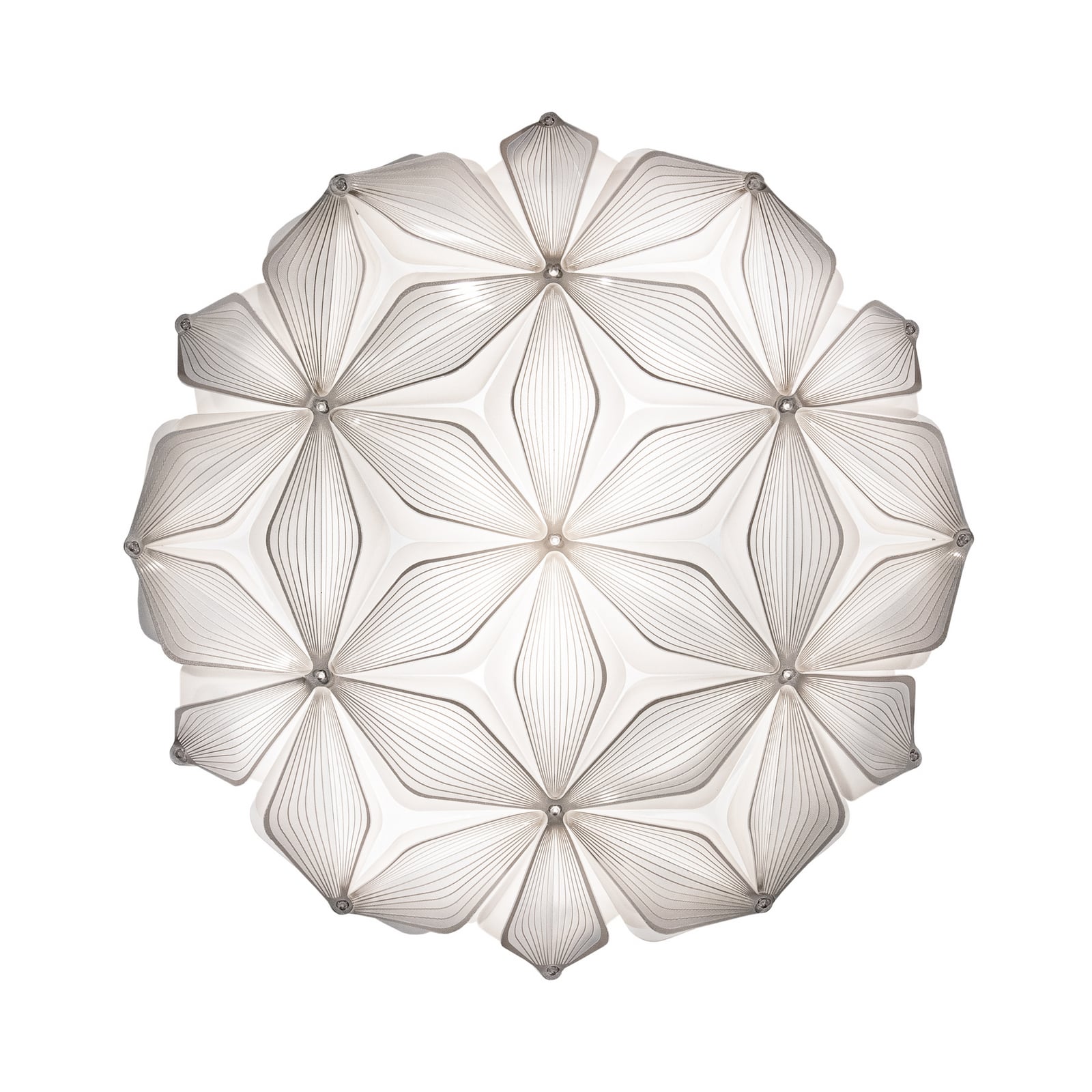 Lámpara de techo C'EST LA VIE, blanca, Ø 47 cm, 2 luces, E27