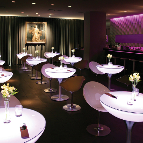 Table commandable Lounge LED Pro Accu