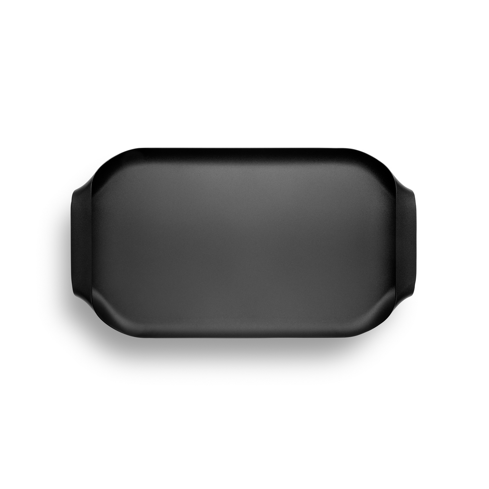 Plateau de service 43 x 25 cm, noir, acier inoxydable - Eva Solo