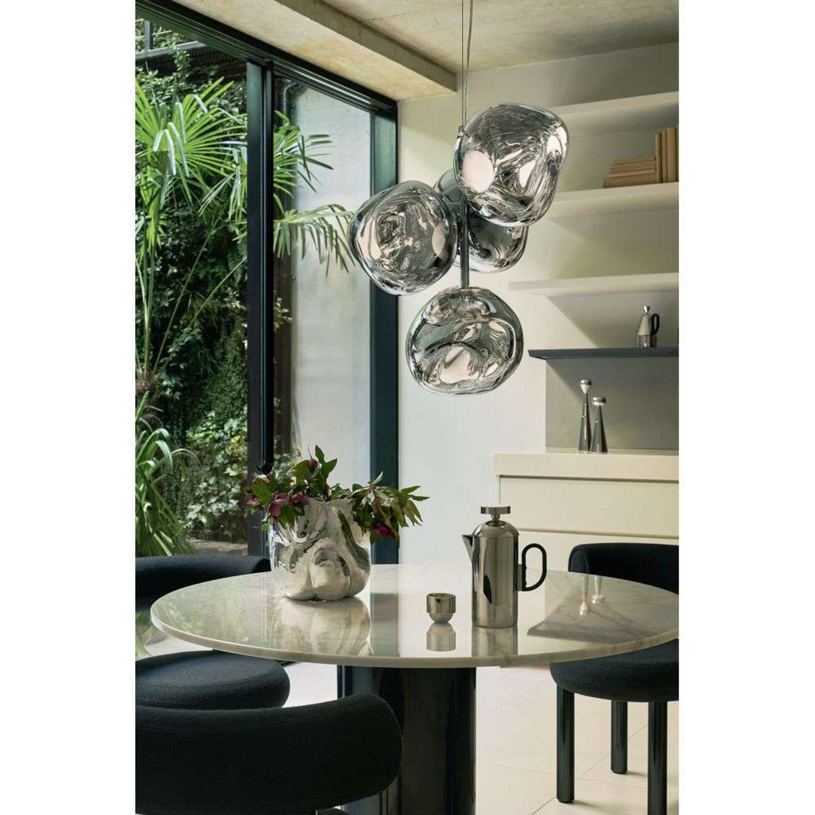 Melt Plafoniere Mini Silver - Tom Dixon