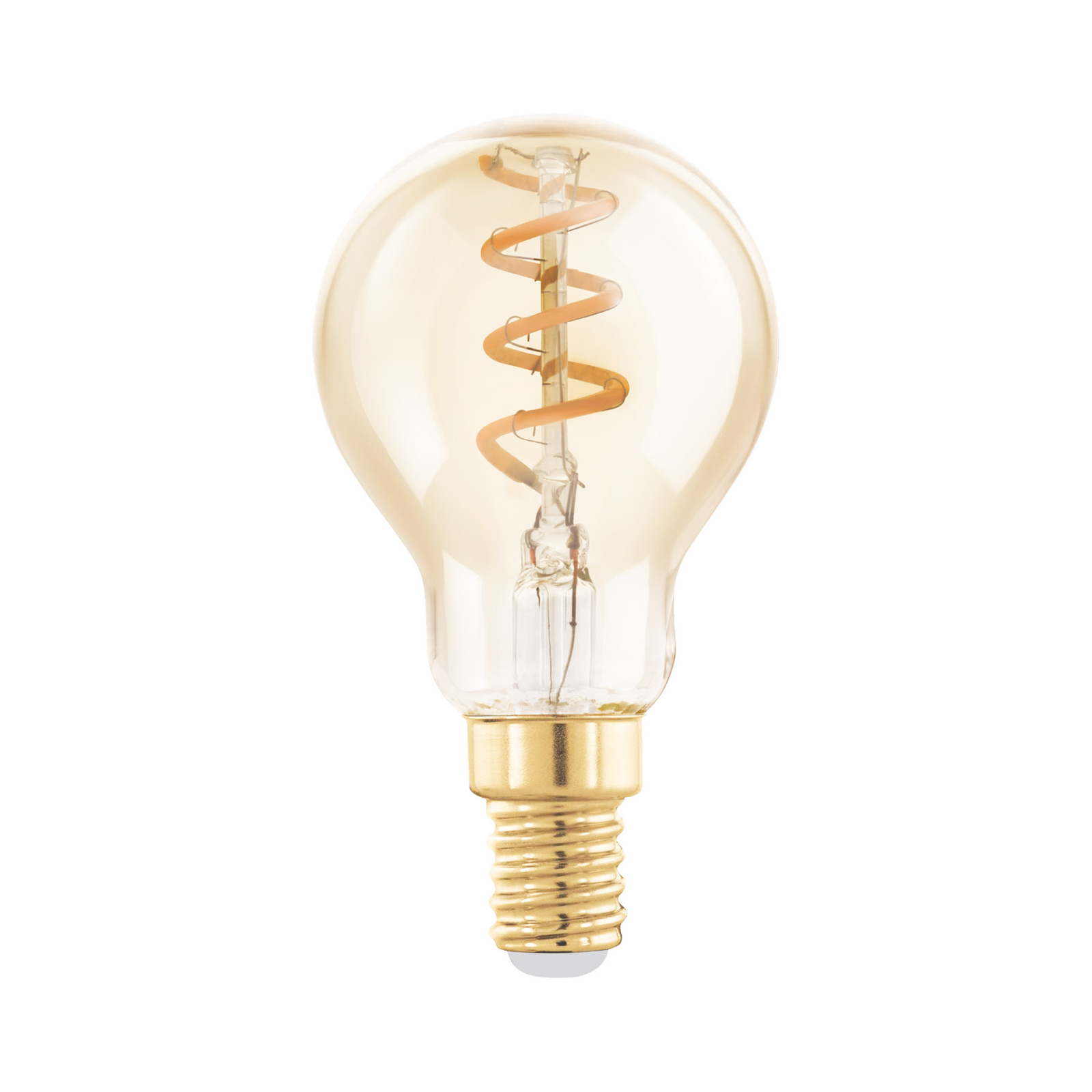 LED-Lampe E14 4W P45 2.000K Filament amber dimmbar