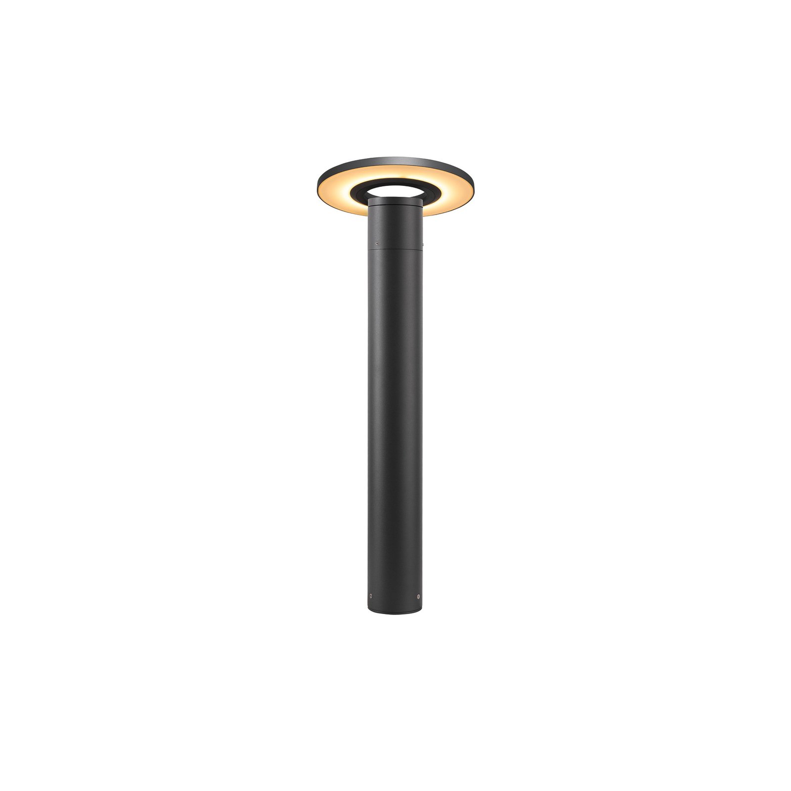 SLV LED path light I-Ring, anthracite, aluminium, height 65 cm