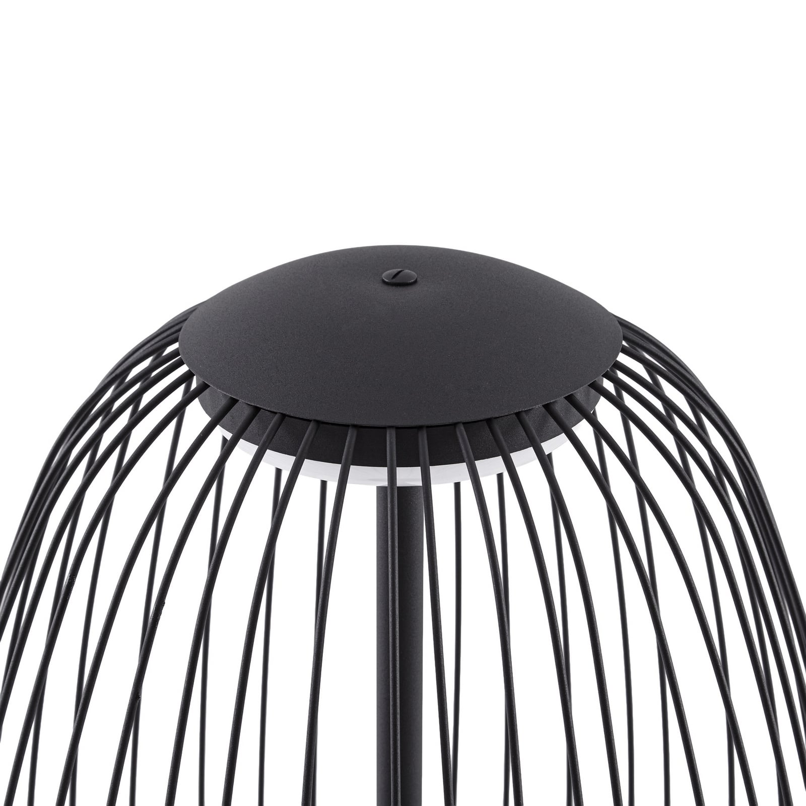 Richi vanjska podna LED lampa, visina 90 cm, crna, IP44, metal - Lucande