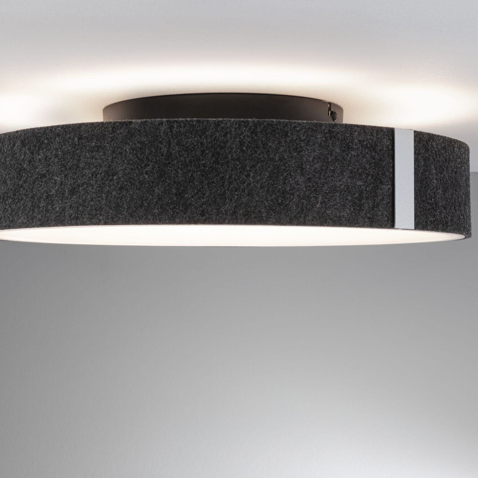 Malika LED Plafond 3-Step-Dim Antracit - Paulmann