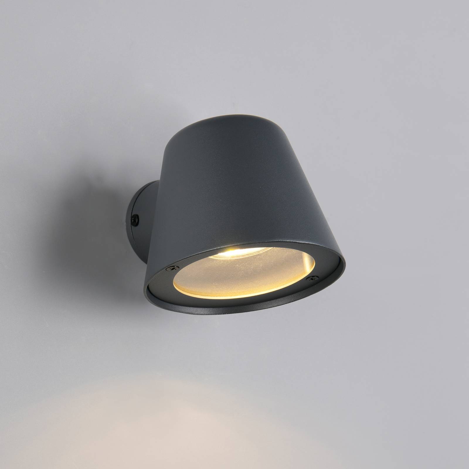 Trio Lighting Applique d'extérieur Beni, noir mat, largeur 11 cm, métal