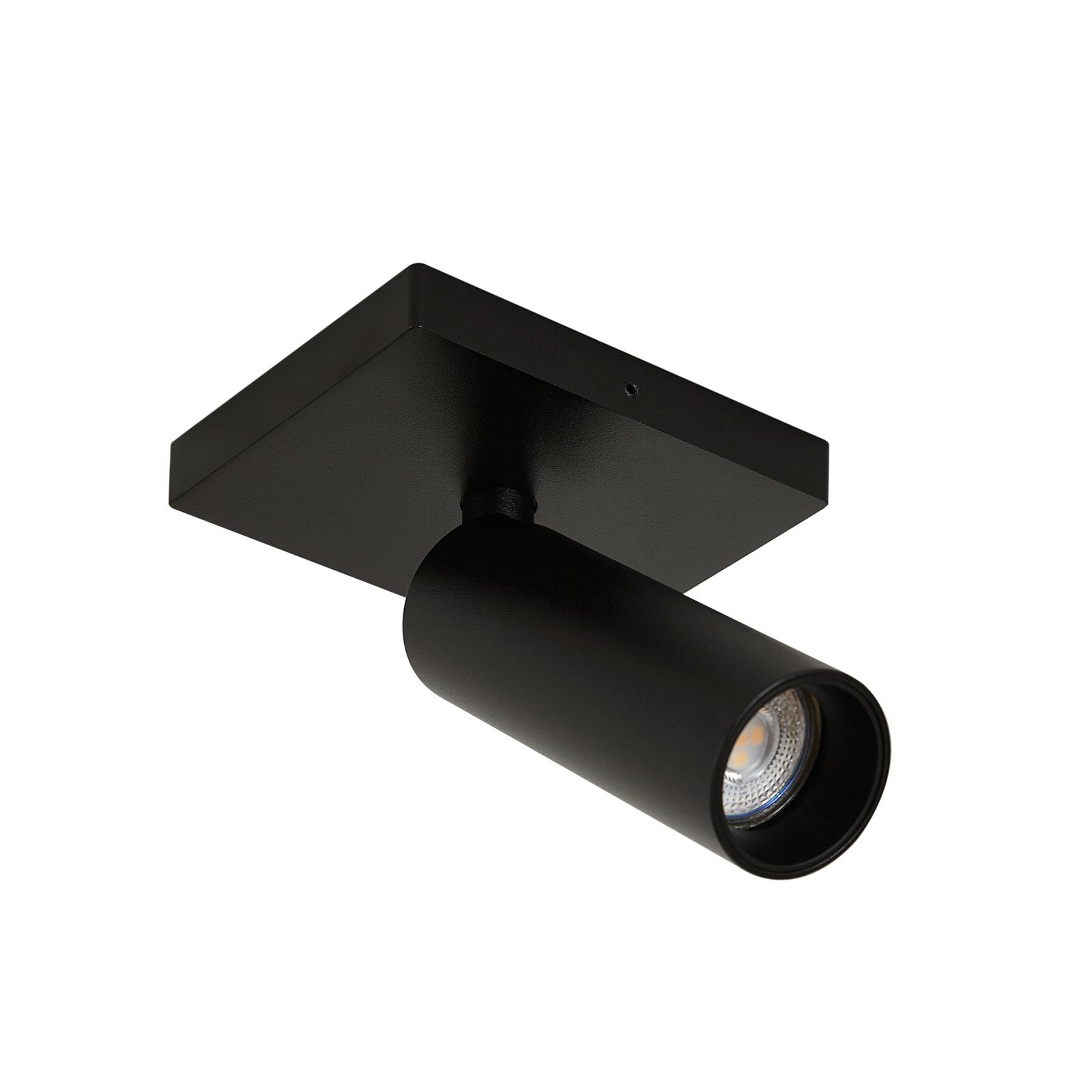 Arcchio Brinja Slim ceiling spotlight, black, 1-bulb GU10 MR11