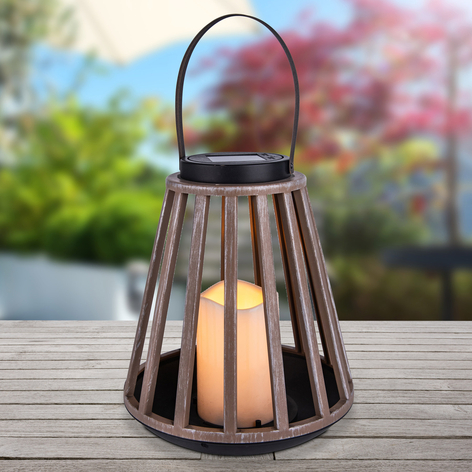 Solarbetriebene LED-Tischleuchte 36654