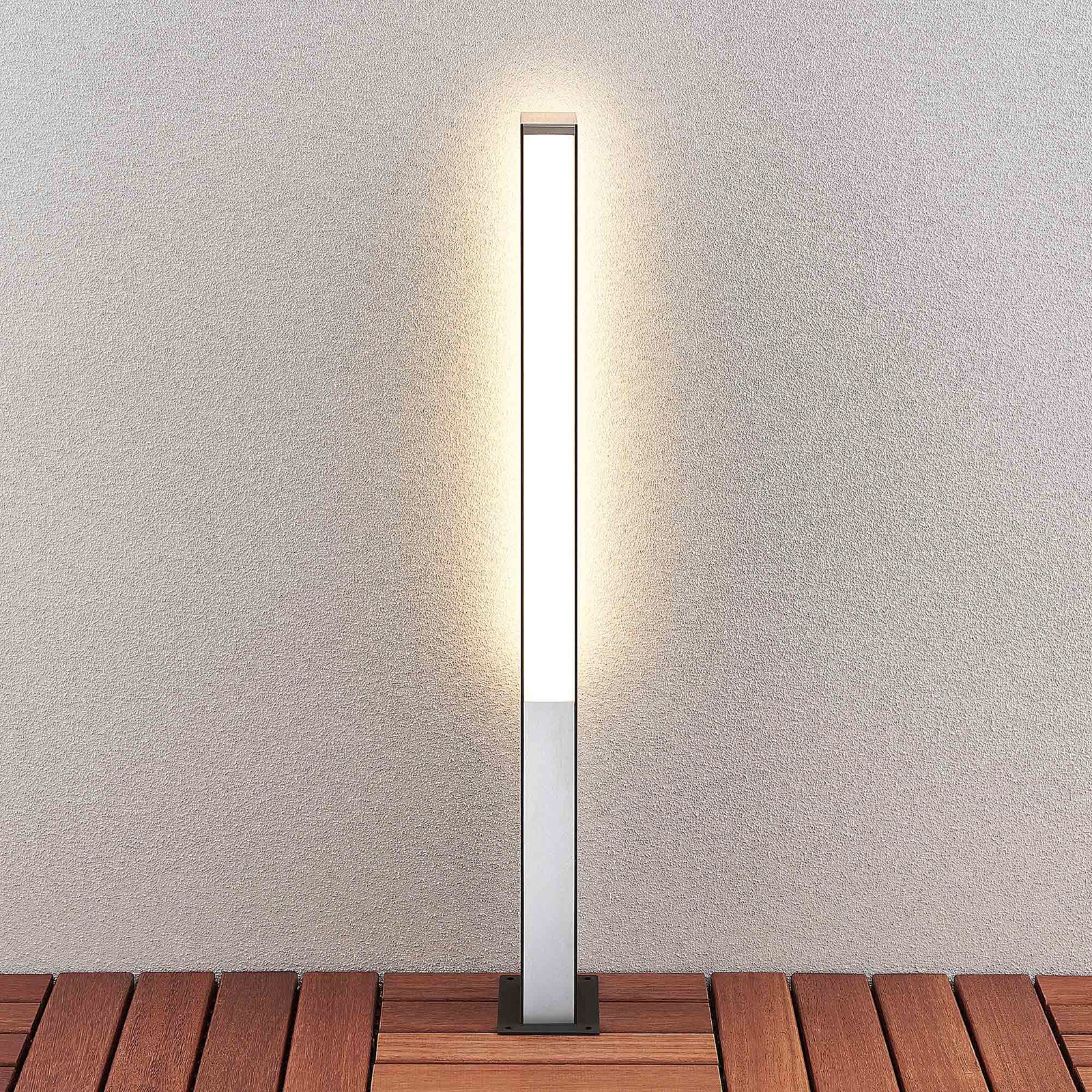 Aegisa Kültéri Kerti Lámpa H80 Dark Grey/White - Lucande