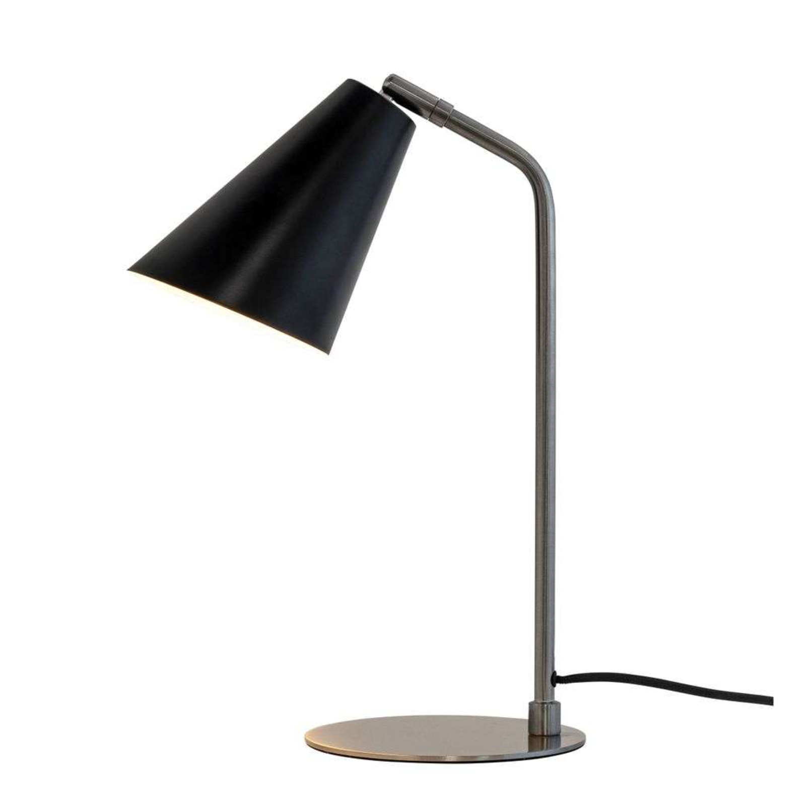 Oswald Table Lamp Black/Steel - DybergLarsen