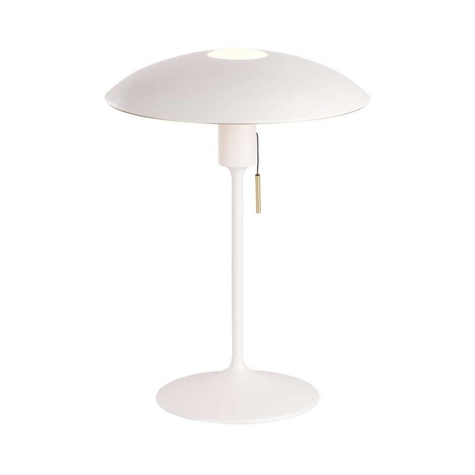 Manta Ray Lampada da Tavolo White/Brass - UMAGE