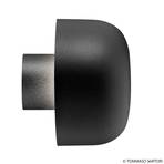 FLOS Bellhop vonkajšia nástenná, 2700K, čierna