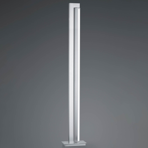 LED-Stehleuchte Turn, CCT, dimmbar, alu