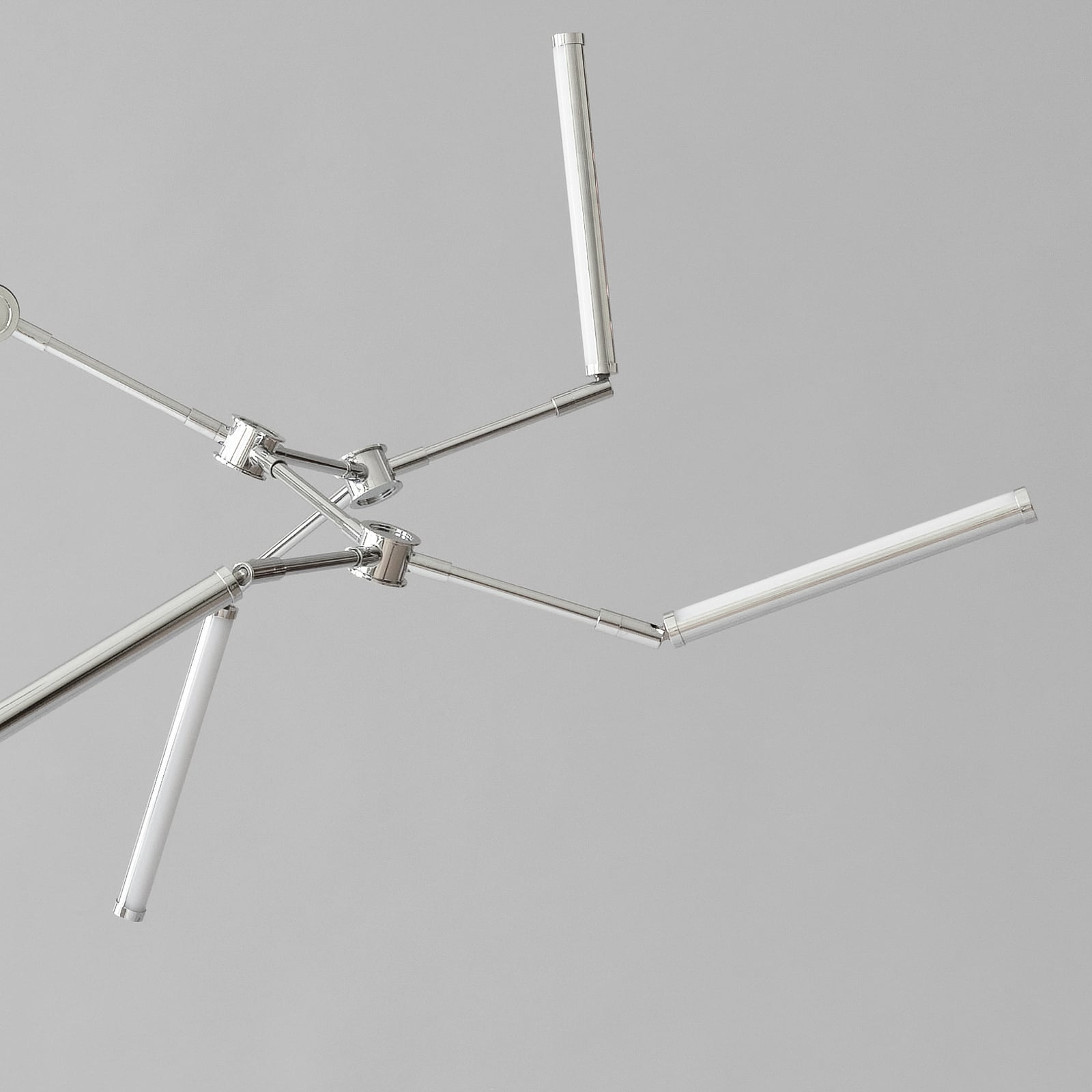 LED luster, krom, 124 cm, 8 svjetala - 101 Copenhagen