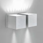 Milan Dau - Stenska svetilka up-down aluminij 2-light