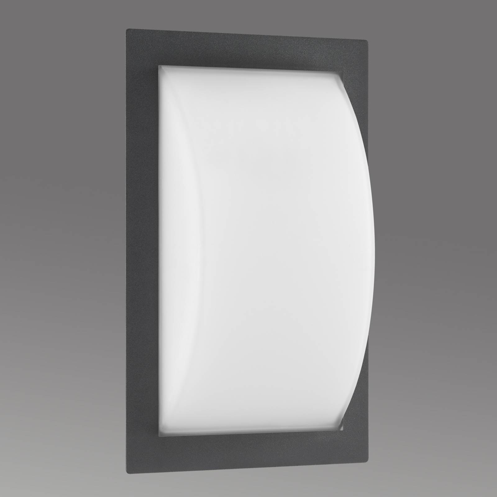 LCD Udendørs væglampe Ivett E27 grafit