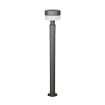 Mackenzie LED path light, height 95 cm, anthracite, cast aluminium