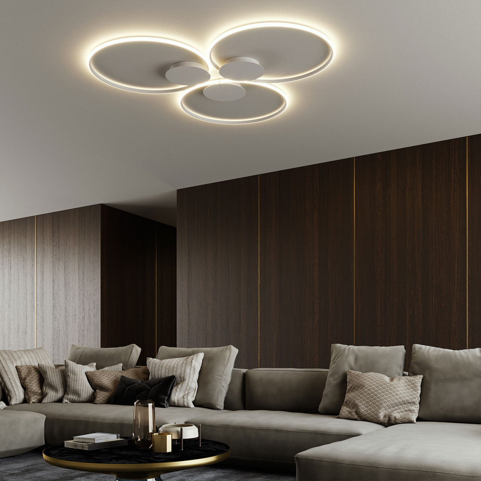 Fabbian Olympic LED-Wandlampe 3.000K