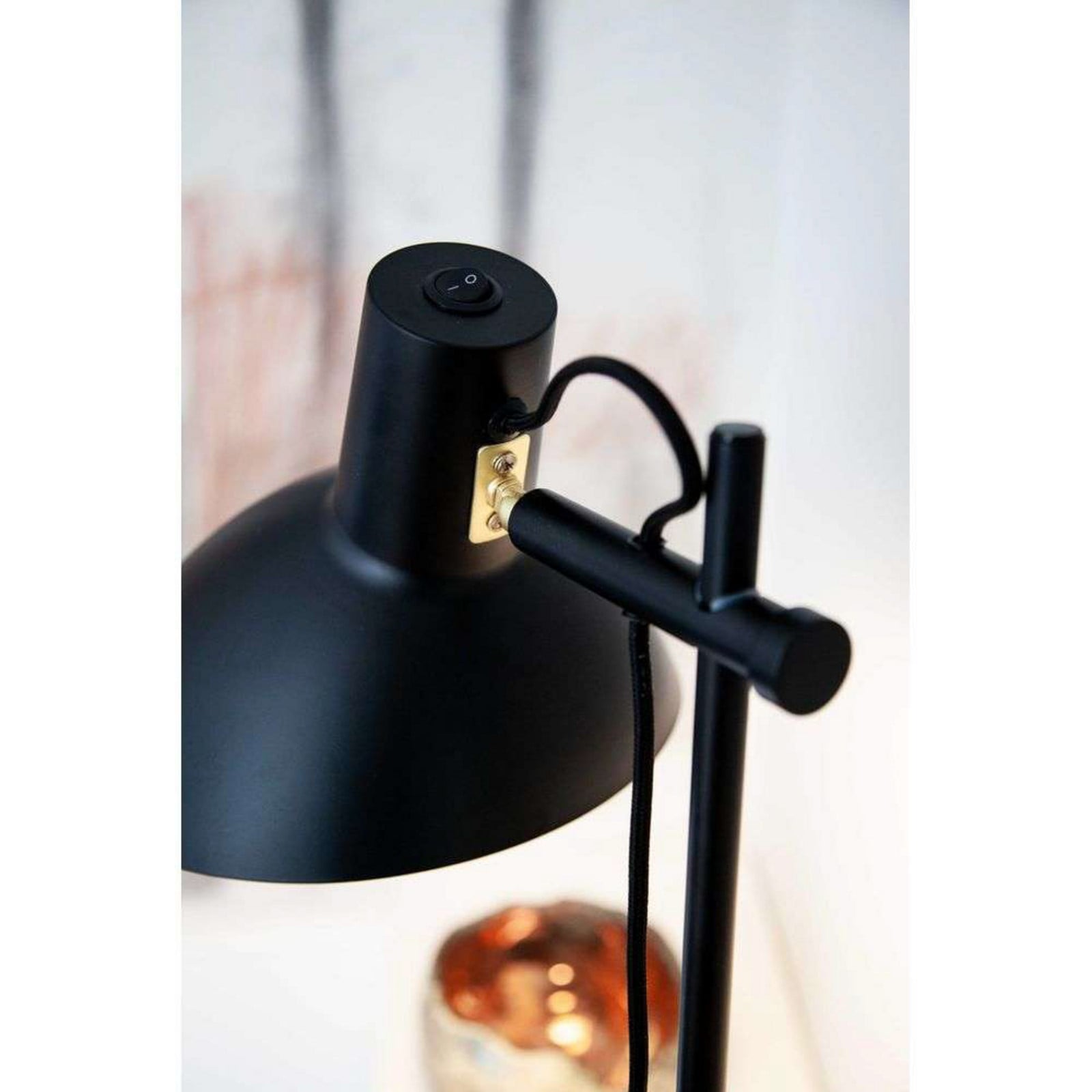 Metropole Stehleuchte Antique Brass Halo Design - Wohnzimmer - Metall