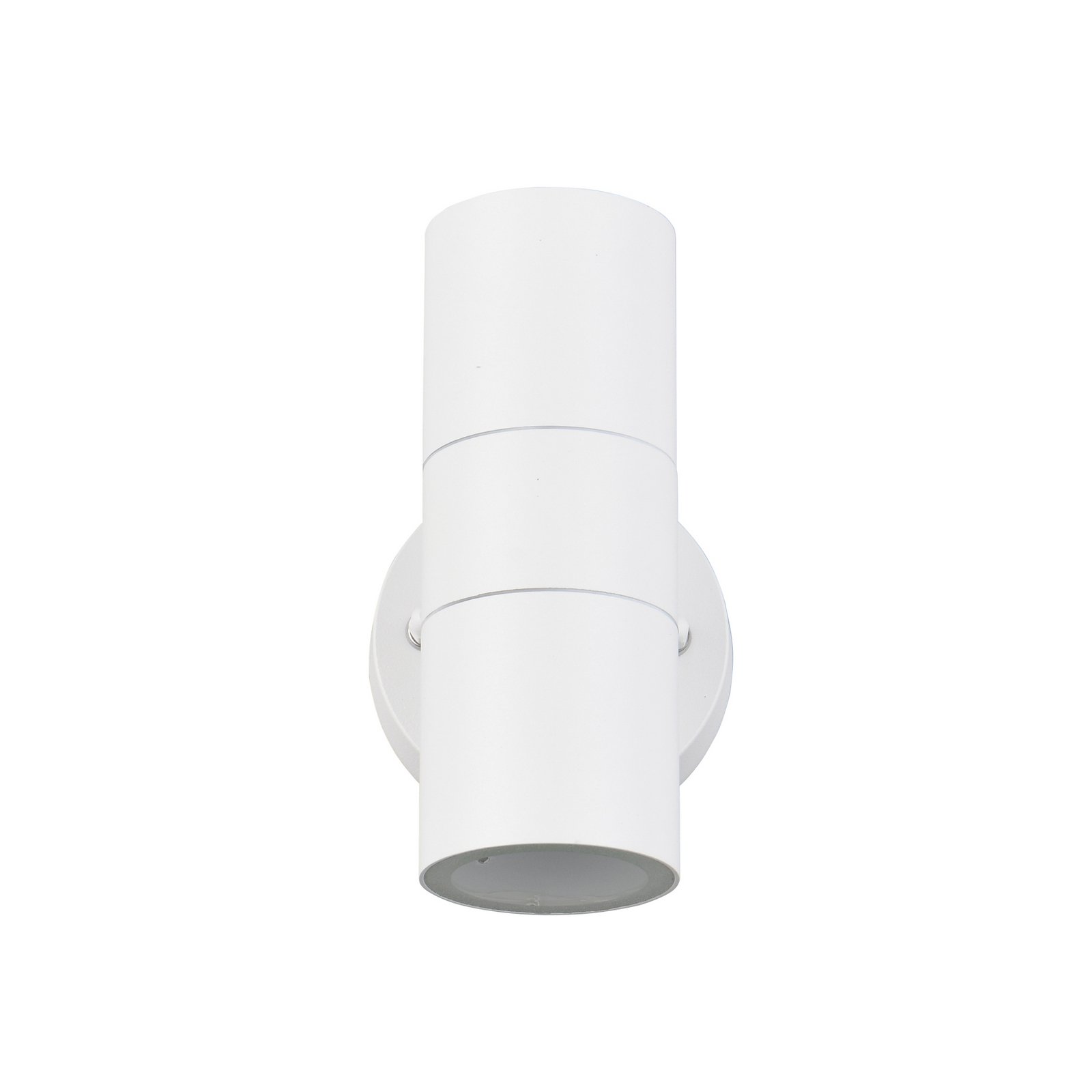 Zunanja stenska svetilka Turia, bela mat, višina 16 cm, kovina Zunanja stenska svetilka Turia, bela mat, višina 16 cm, kovina