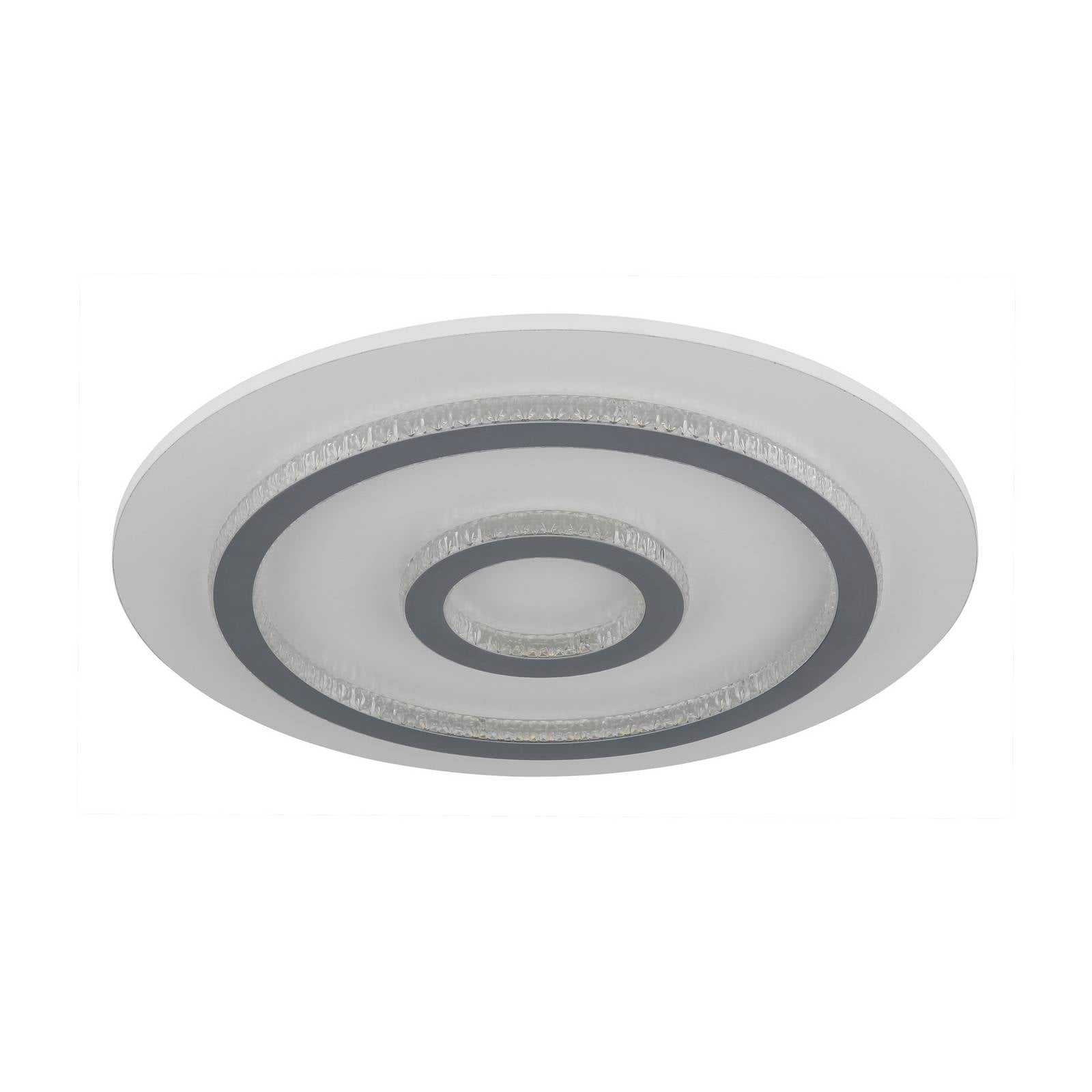 LED-Deckenleuchte Jayden, weiß/anthrazit, CCT, dimmbar