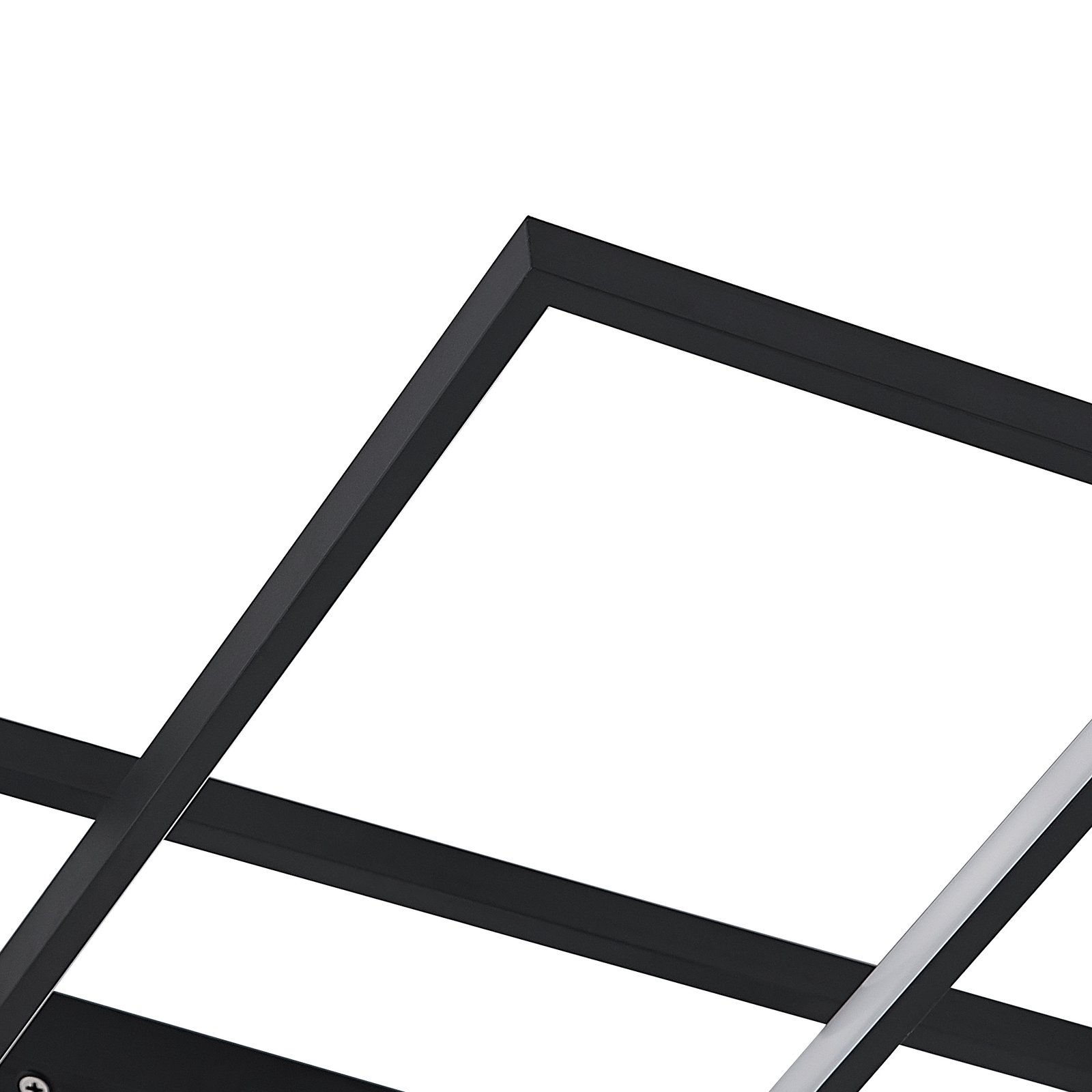 Tetson LED Lámpara de Techo Black - Lindby