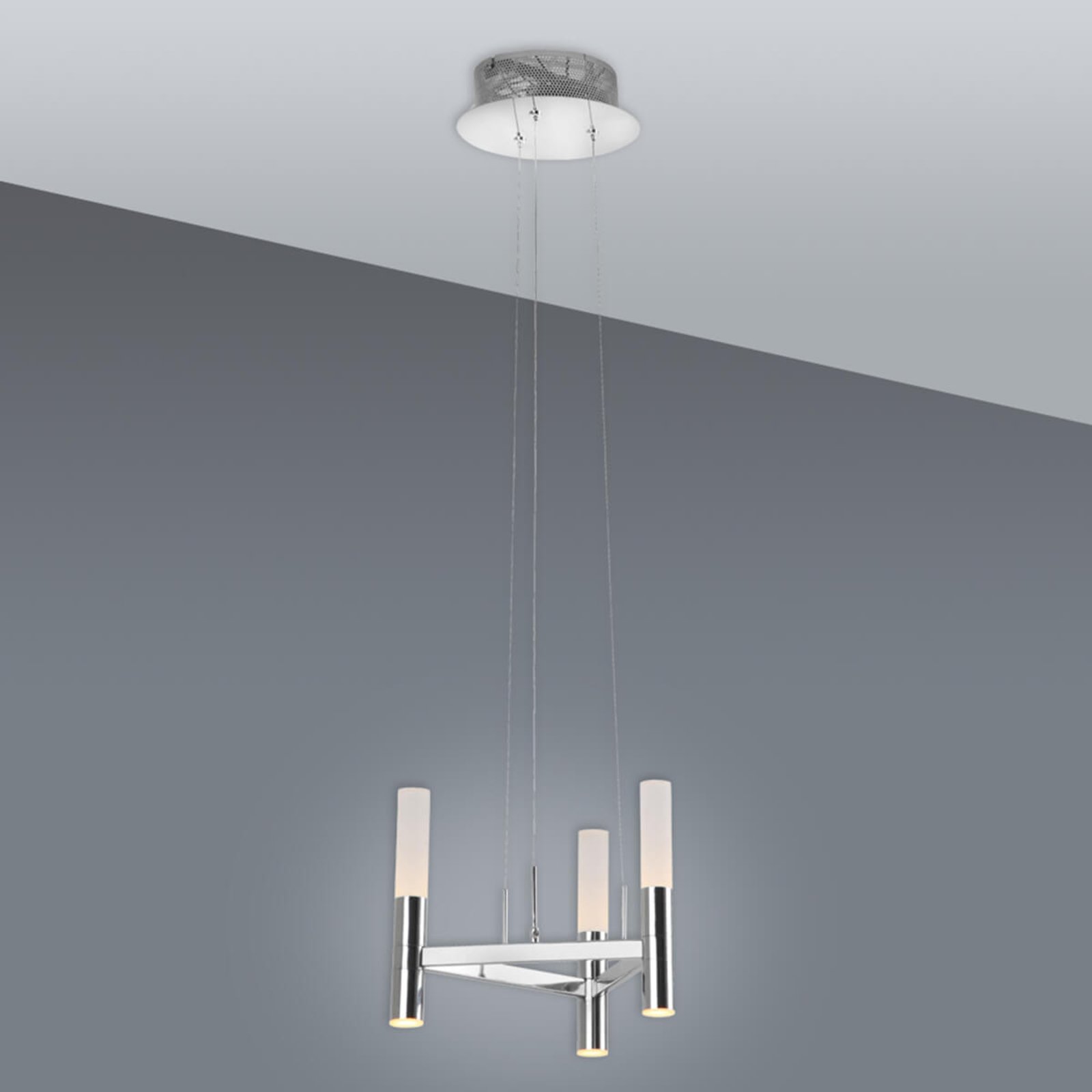 Suspension LED Irina dimmable à 3 lampes