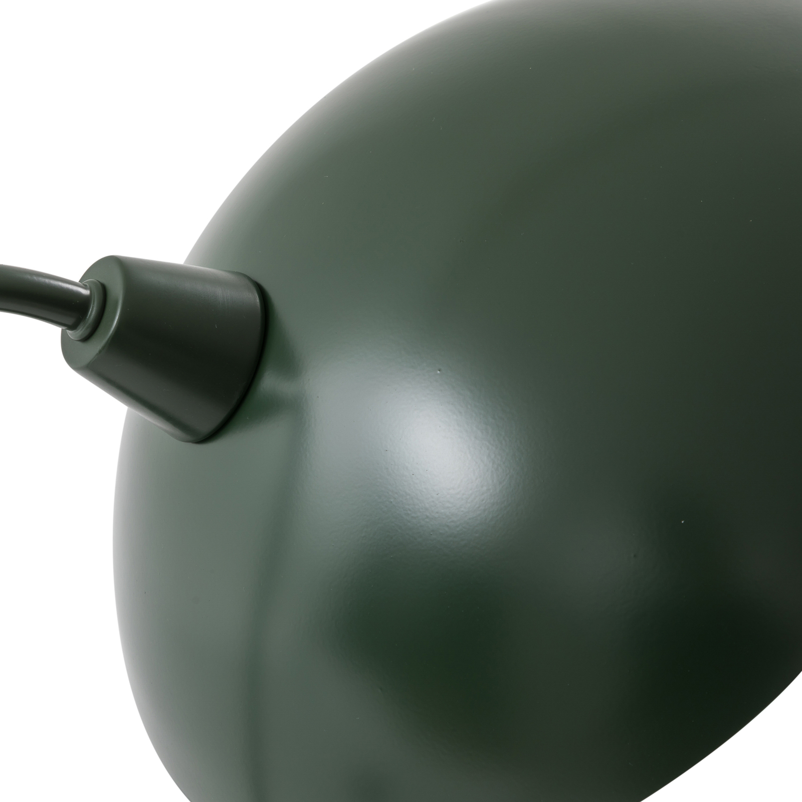 Lucande Arvadon bordlampe i metal, grøn