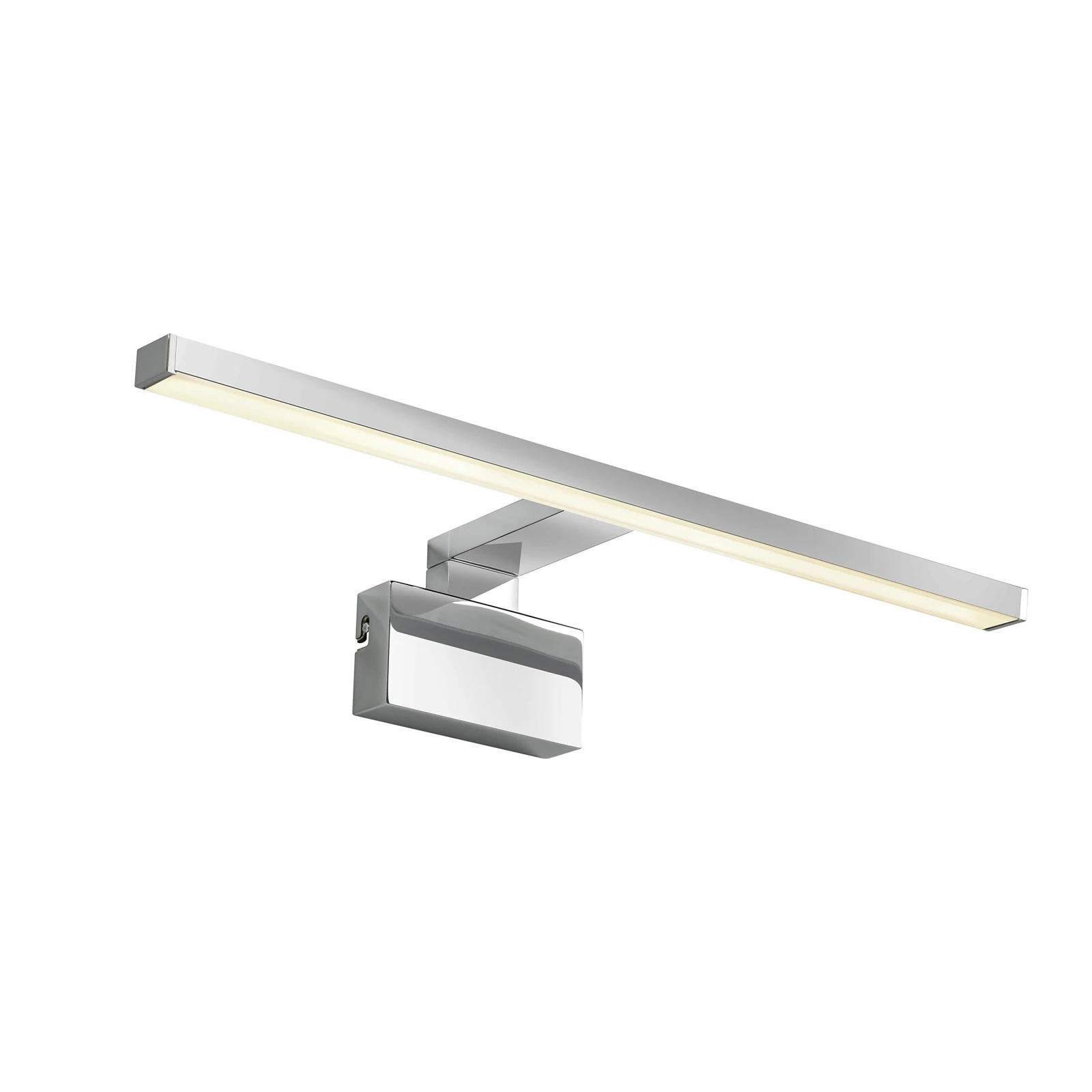 LED-Bad-Wandlampe Marlee, Metall, Chromfinish, 50 cm, 3.000K