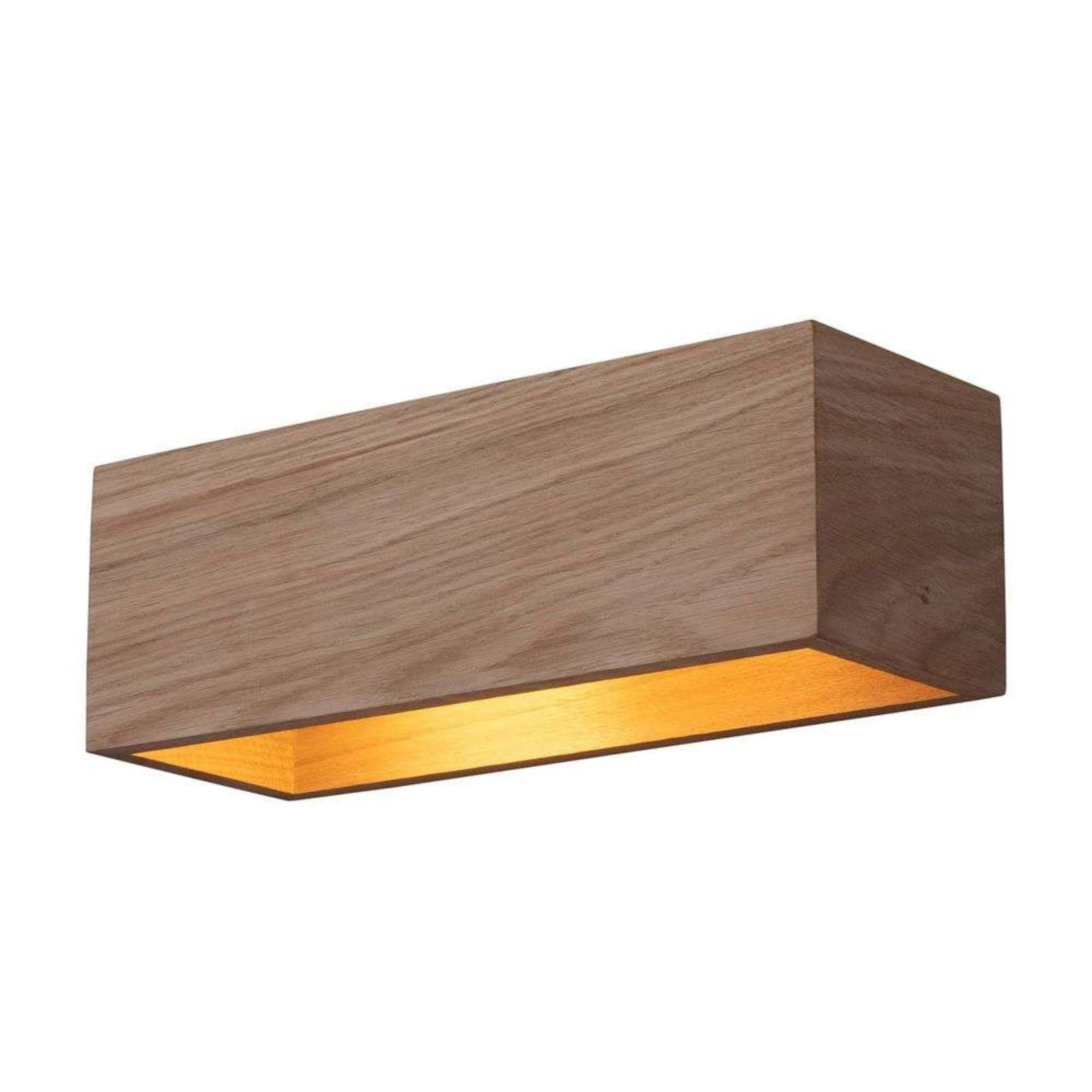 Kubiko Aplique de Pared Oiled Oak - Envostar