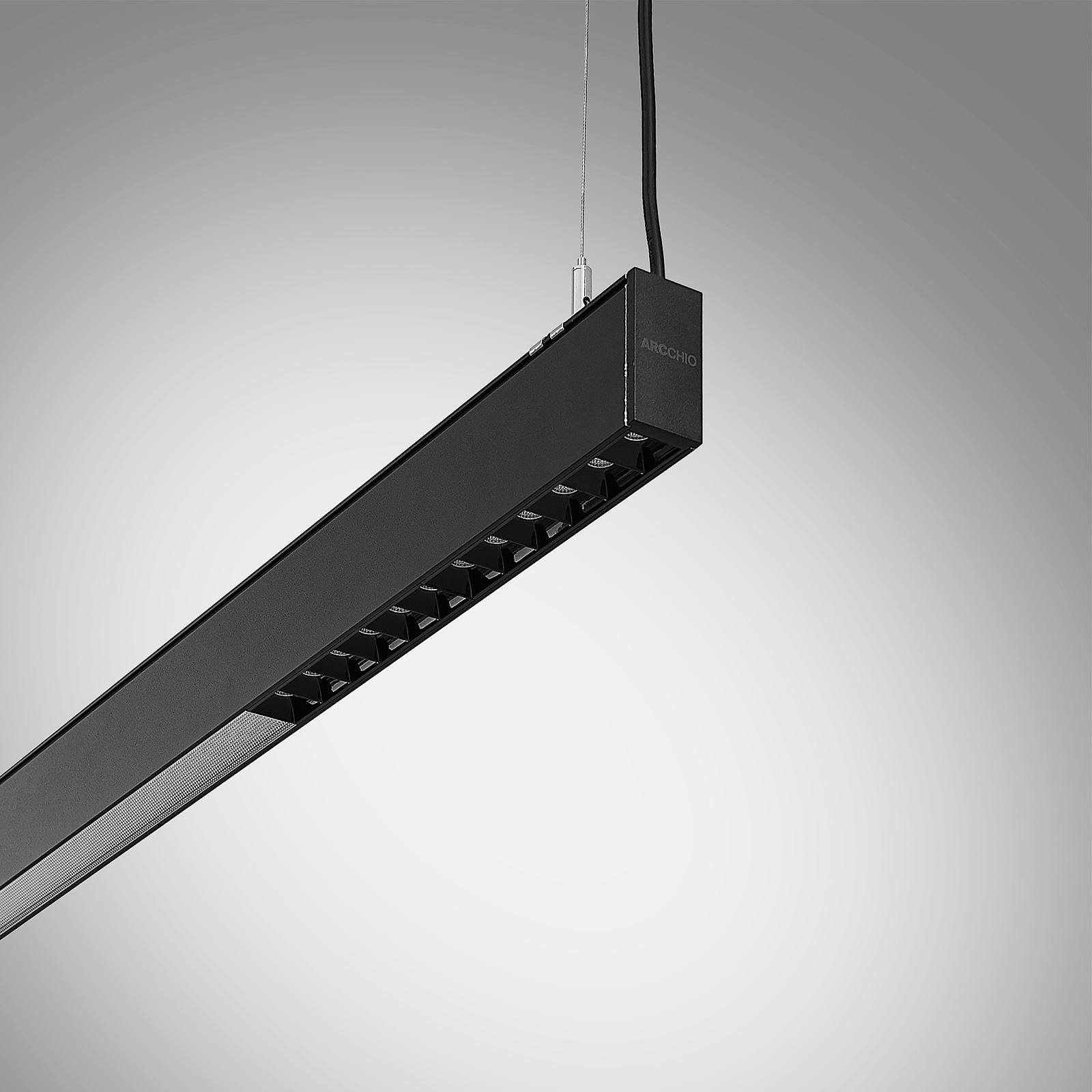 Ingura Riippuvalaisin Black/Copper - Arcchio