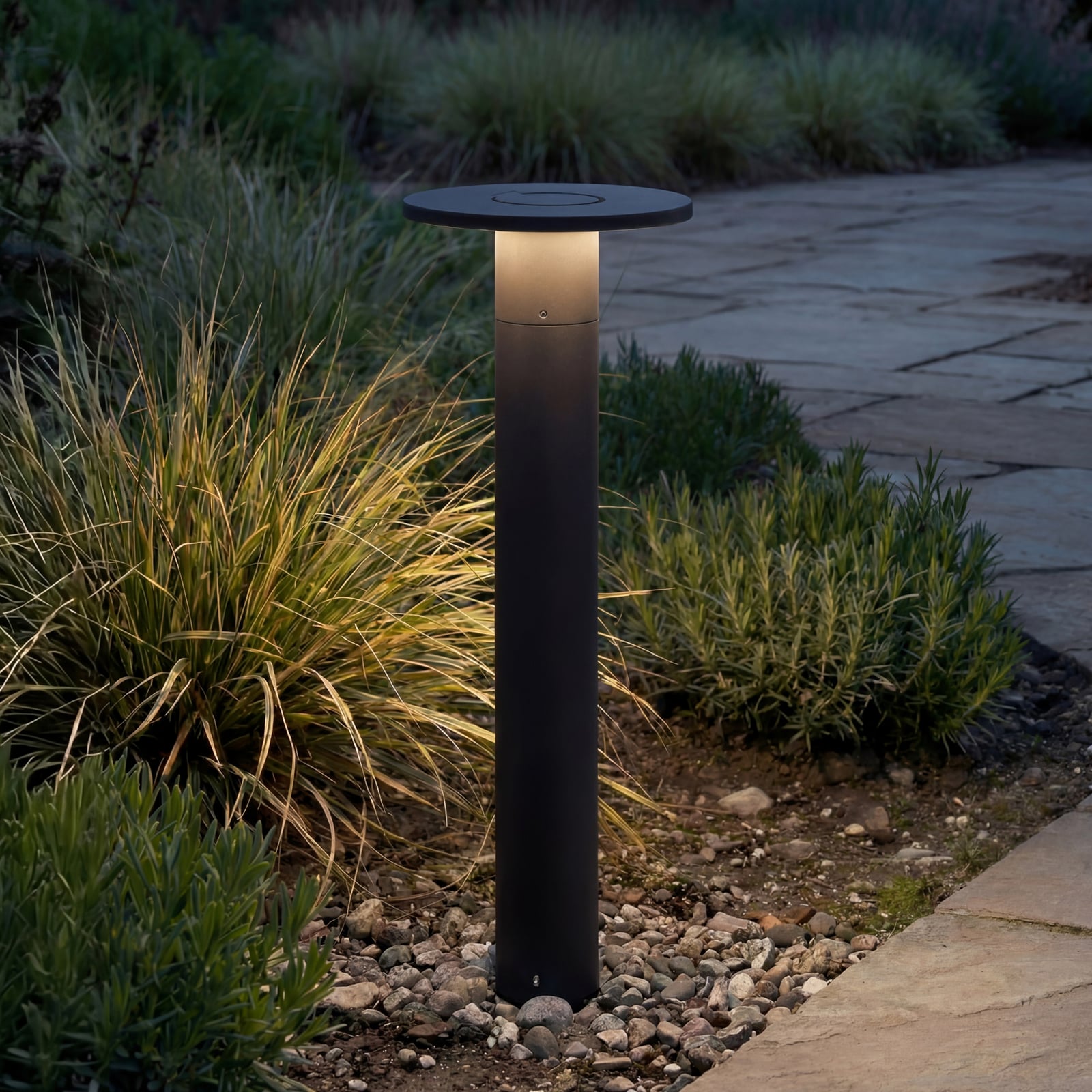Bornes lumineuses LED Tovio, anthracite, hauteur 65 cm, métal - Arcchio Bornes lumineuses LED Tovio, anthracite, hauteur 65 cm, métal - Arcchio
