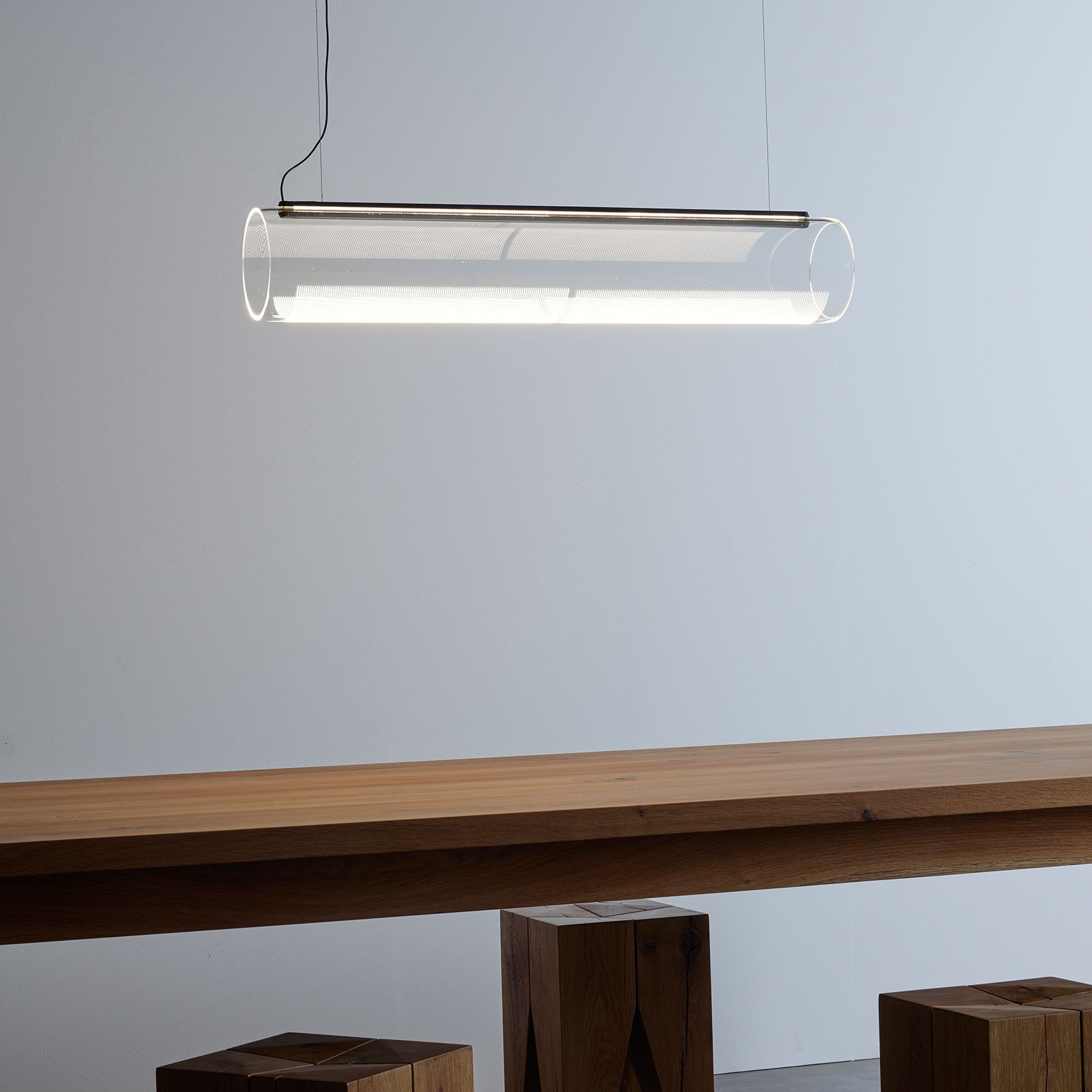 Vibia Guise 2277 LED függő lámpa, hossza 89 cm