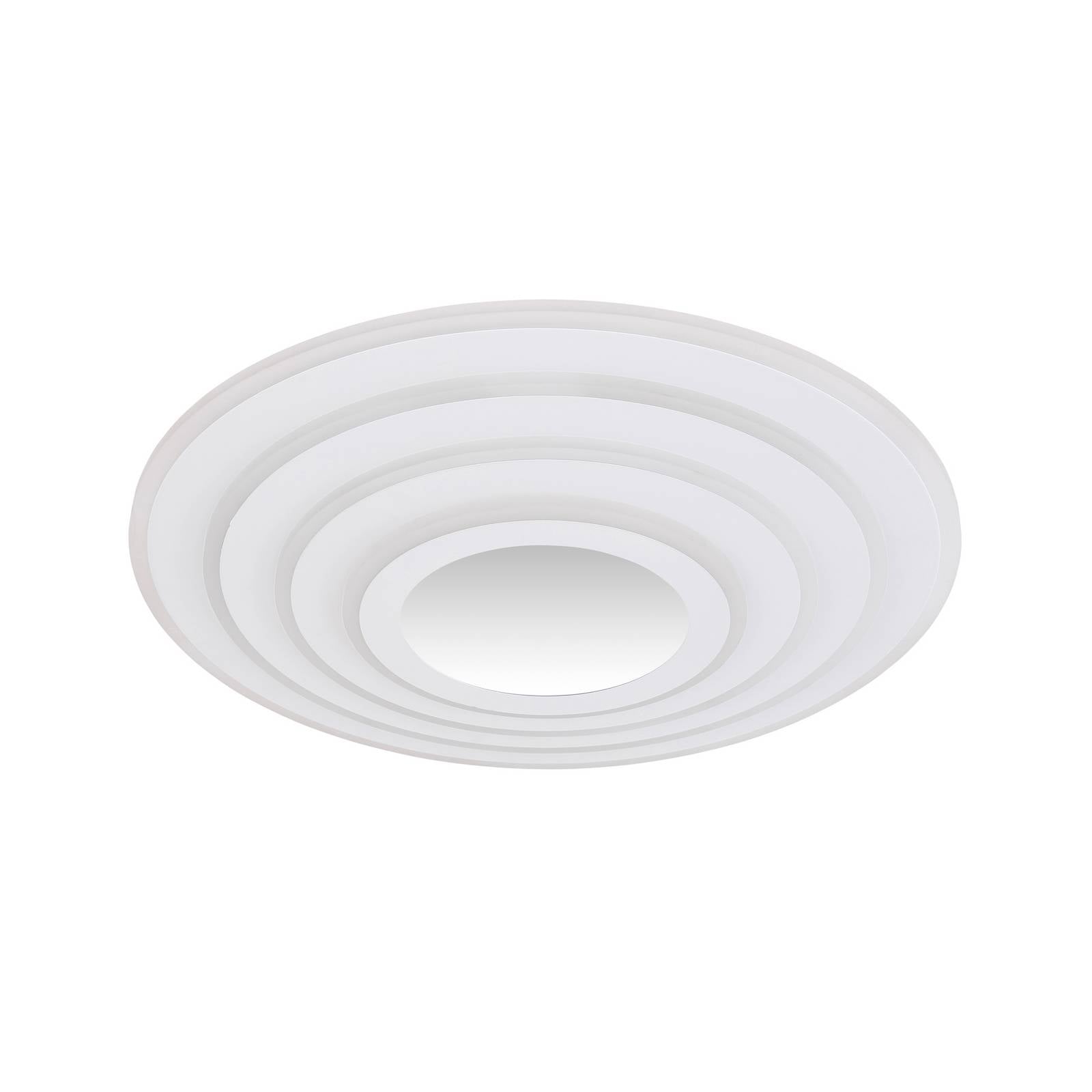 Smart Home Deckenleuchte LED CCT Wohnzimmer Smart Deckenlampe App Schlafzimmer mit Fernbedienung dimmbar 1x Smart LED 40W 3000-6500 Kelvin DxH