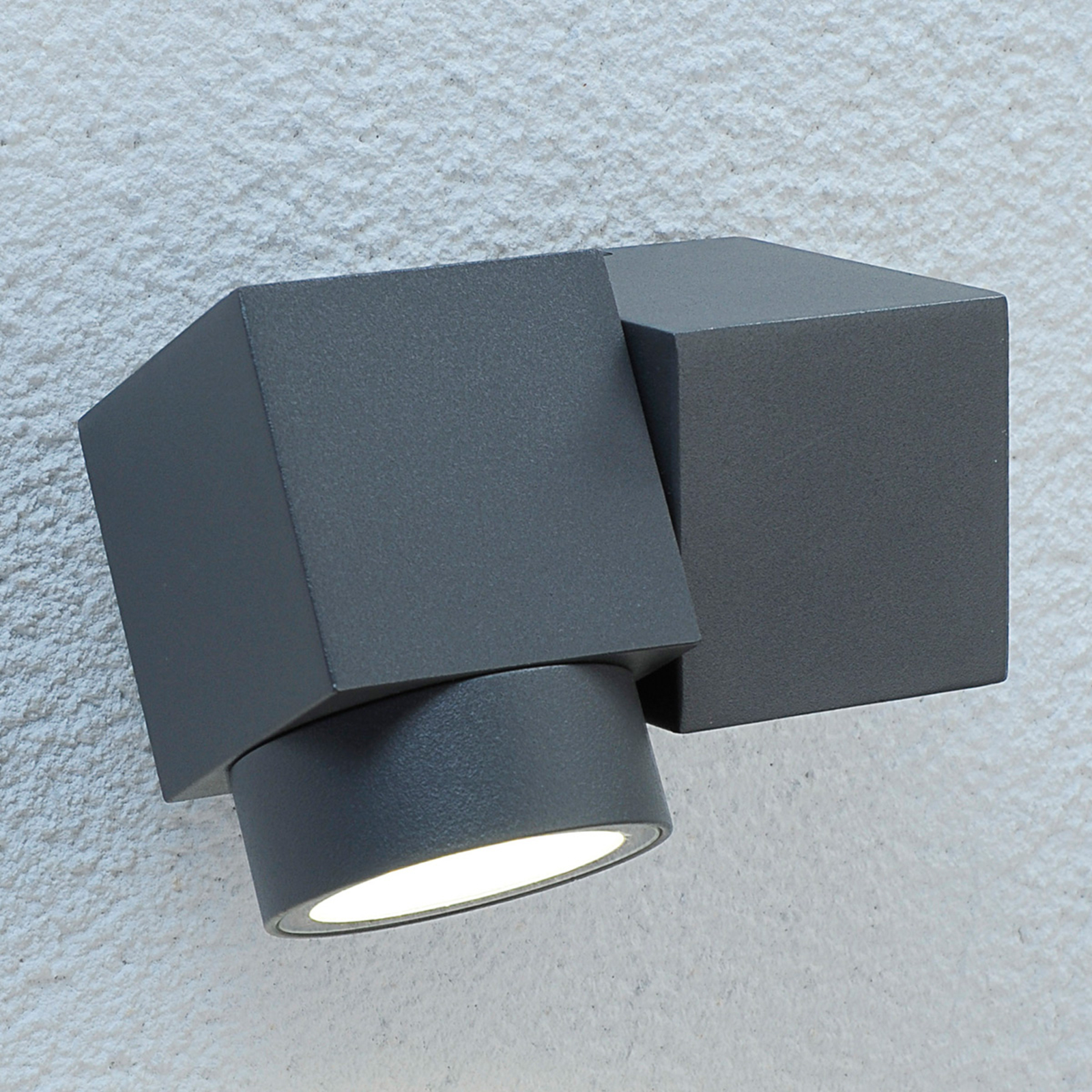 Lorelle LED Aplica de Exterior Graphite - Lucande Lorelle LED Aplica de Exterior Graphite - Lucande