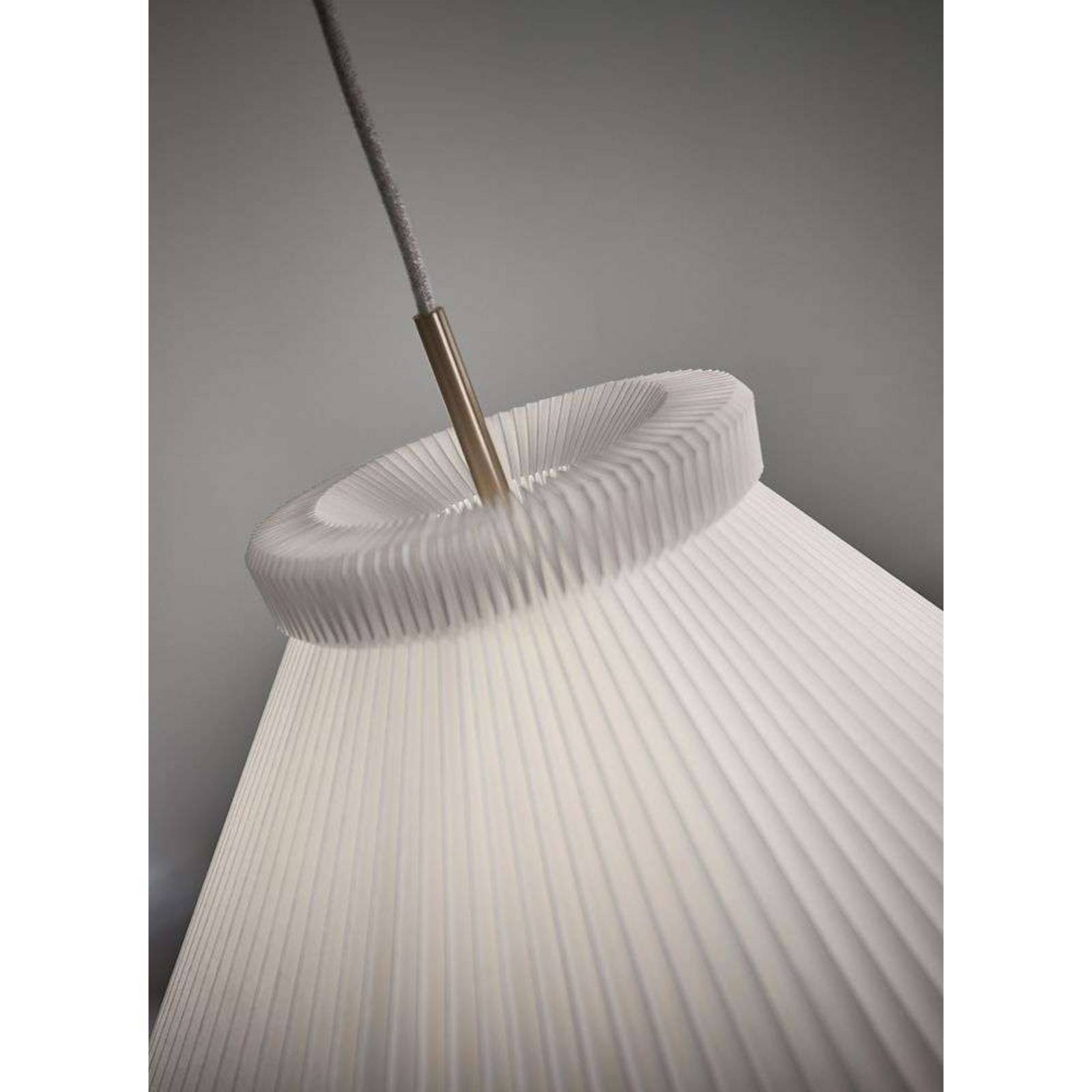 Żyrandol Le Klint Model 1, tworzywo sztuczne, biały, Ø 44 cm