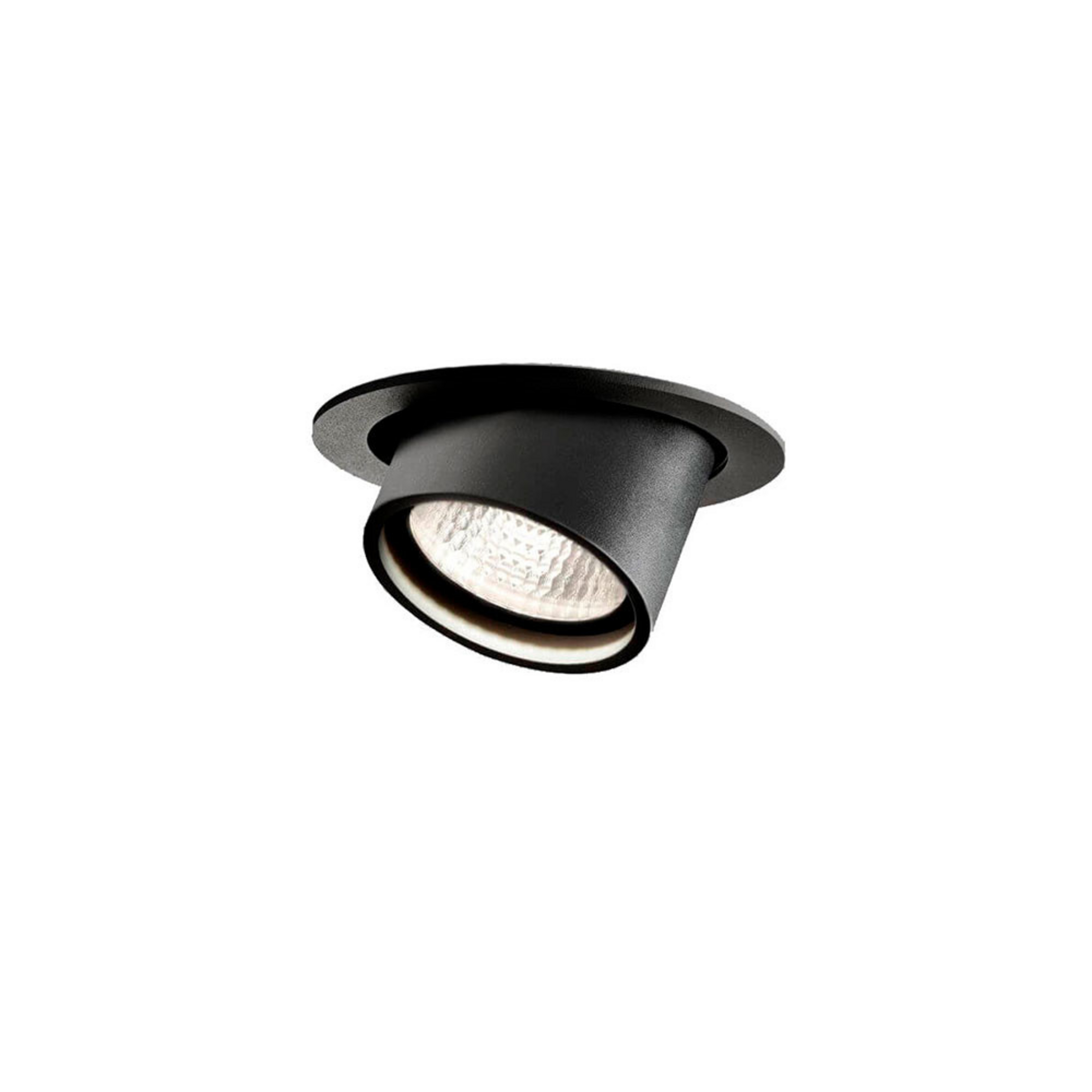 Angle Downlight Einbauspot, 7W, CCT, schwarz - LIGHT-POINT