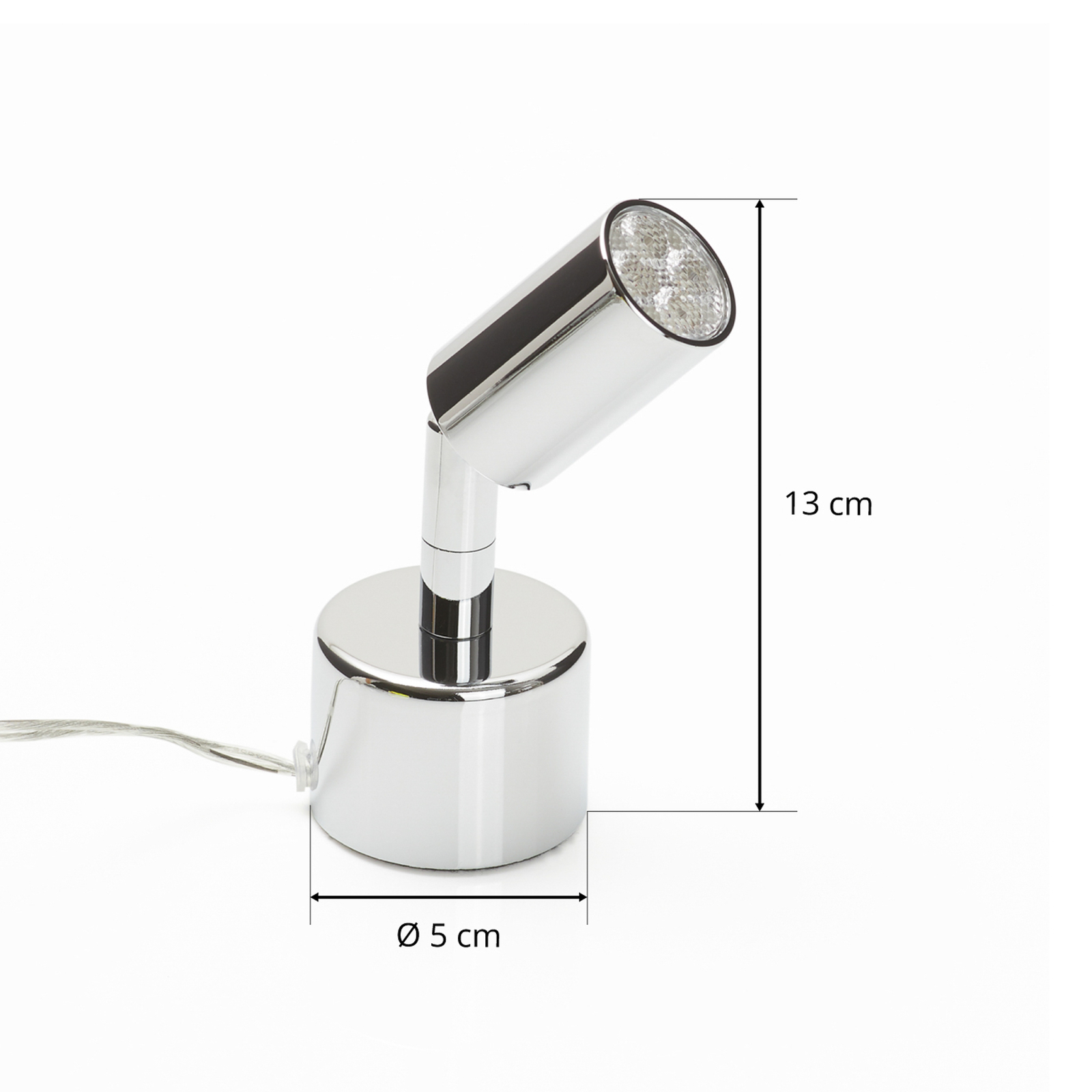 Small LED minspot table lamp Kare 6.5 W