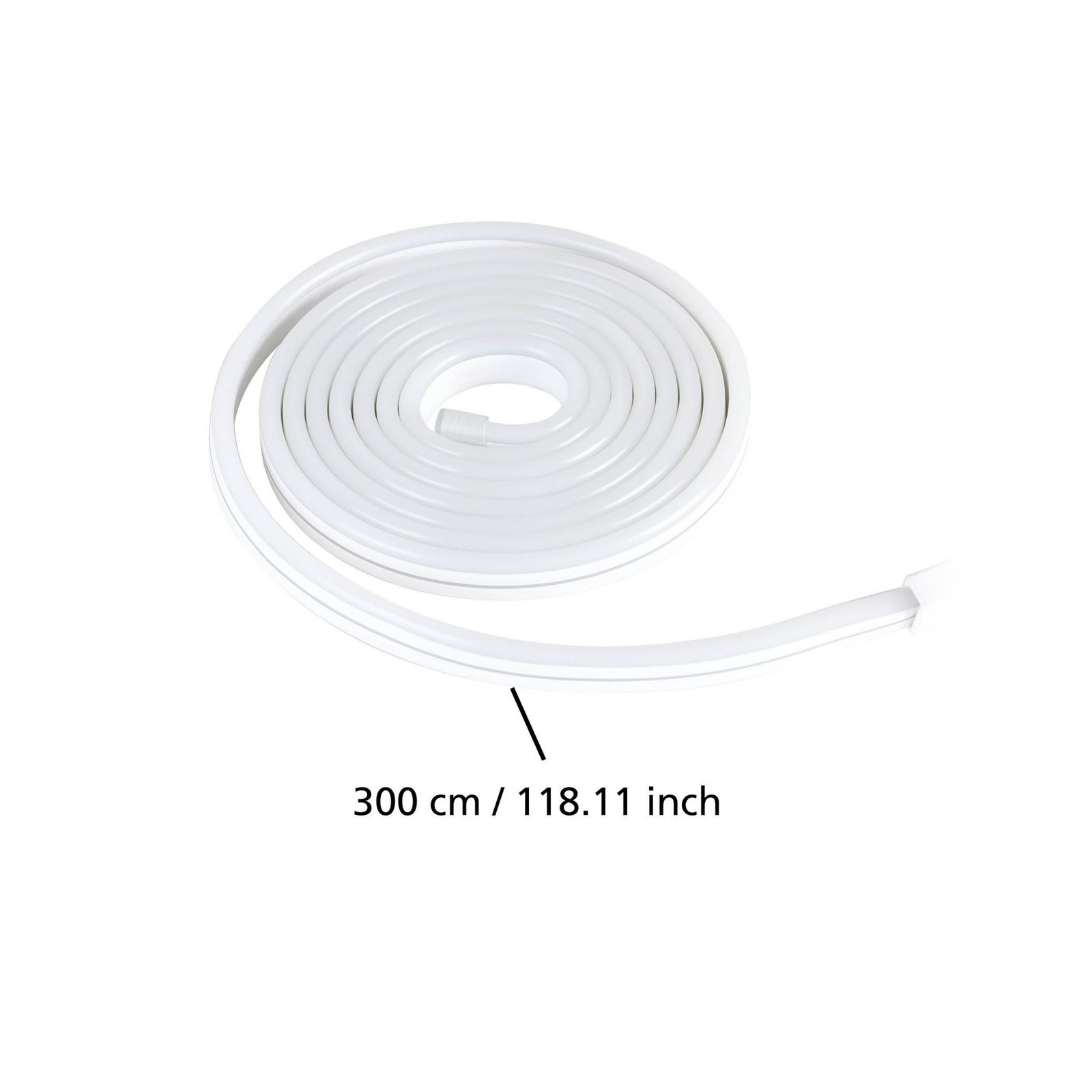 EGLO connect LED-Stripe Neon Stripe-Z, 3 M., RGB, CCT, weiß