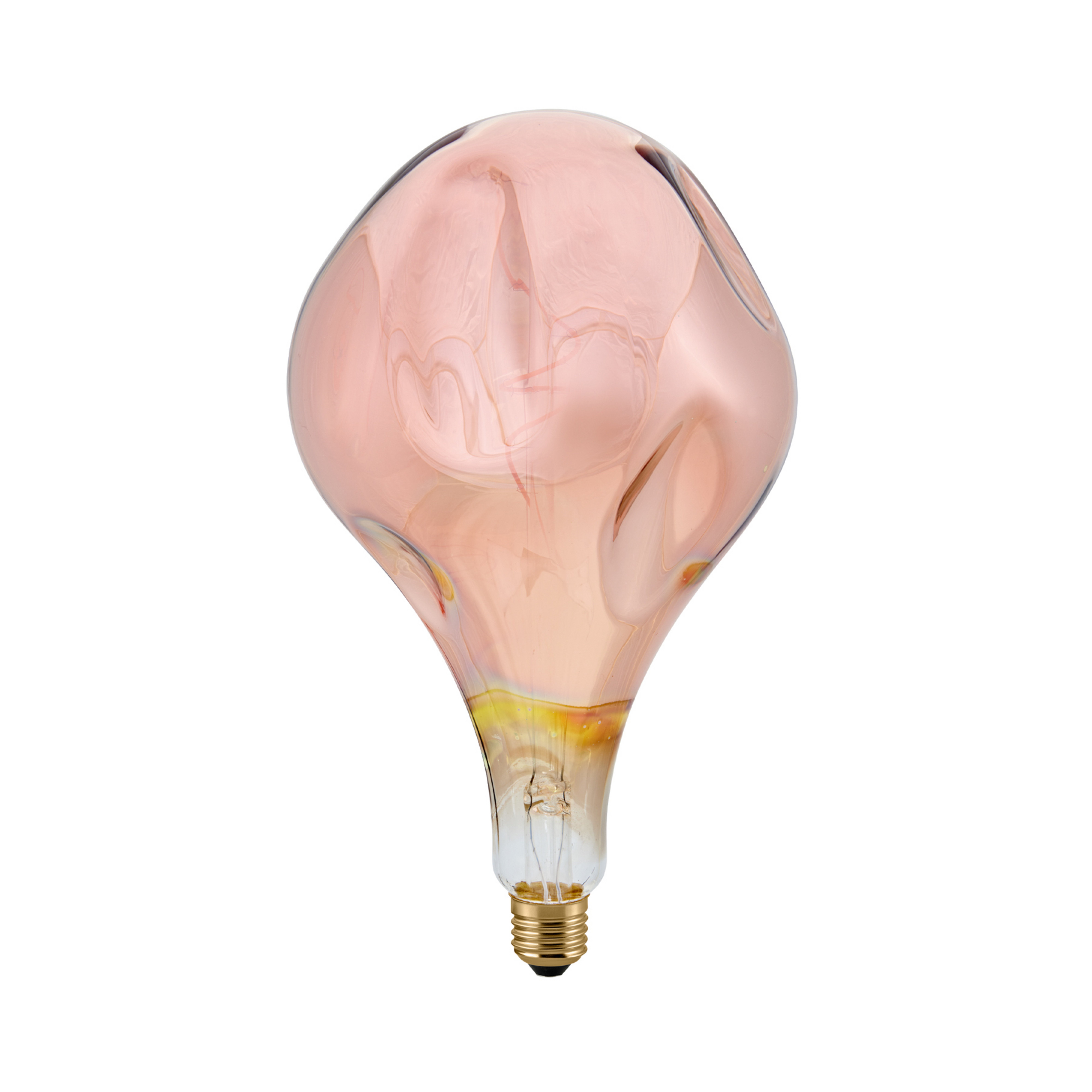 LED-pære Giant Drop E27 4W 918 dim kobber-metal.