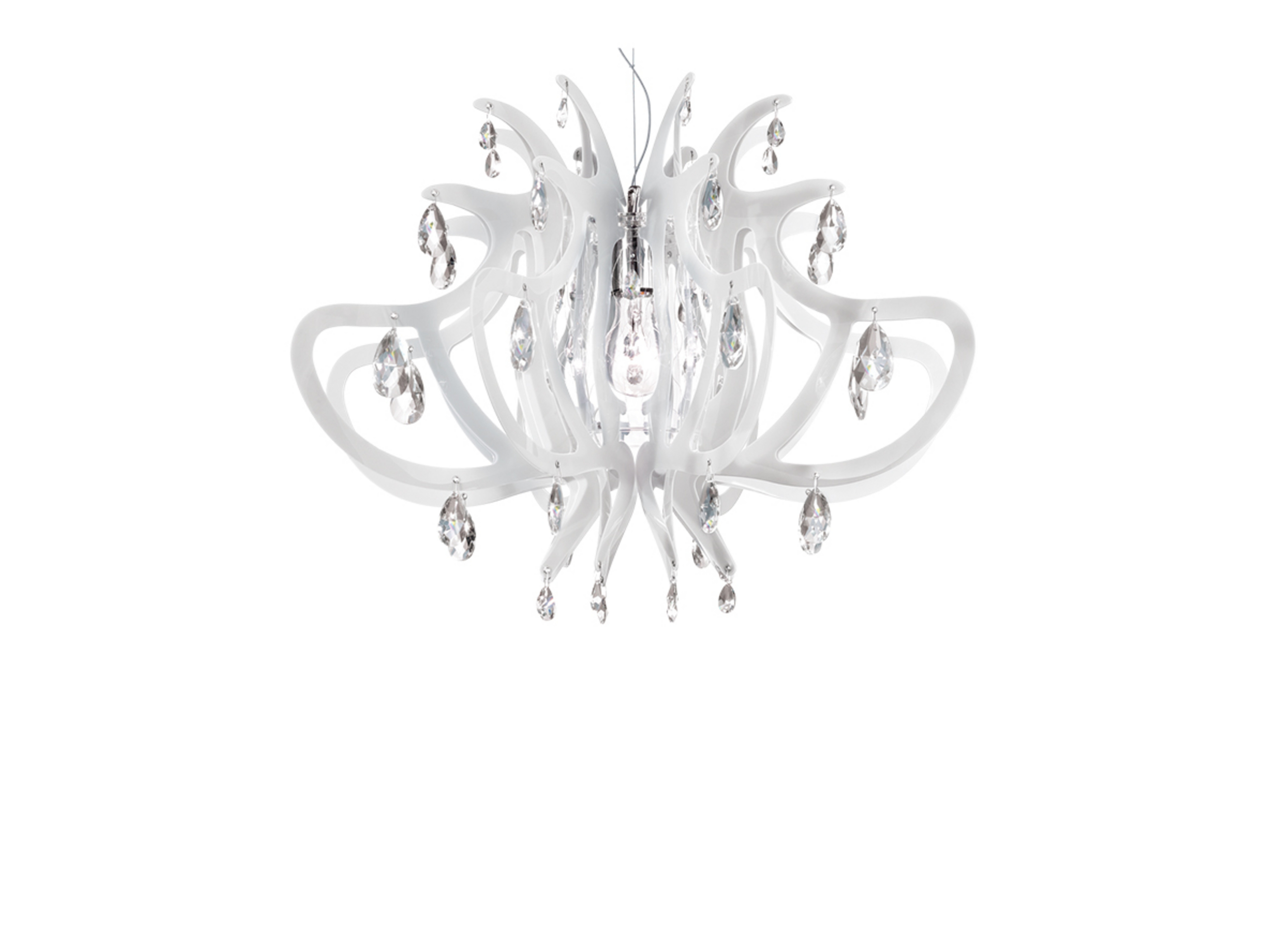 Lillibet Pendelleuchte Weiß/Transparent - SLAMP