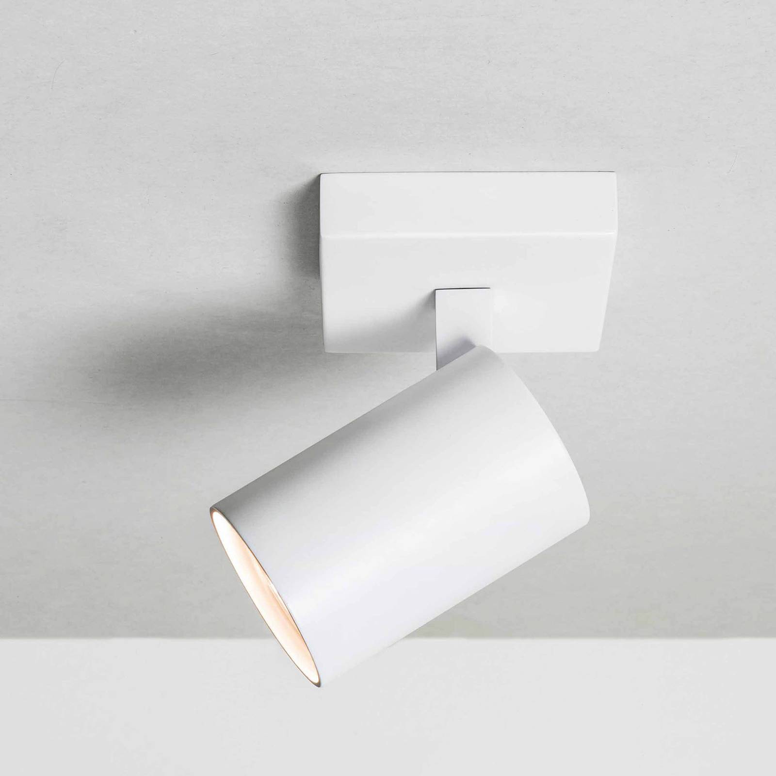 Astro Ascoli Single spot pour plafond blanc