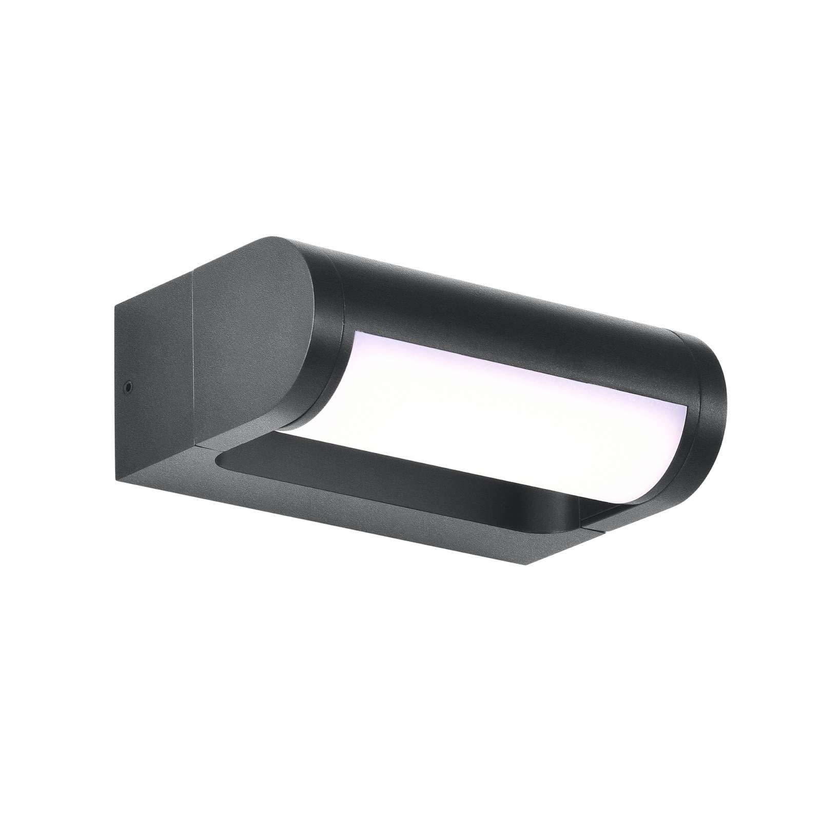 LED-Außenwandleuchte CMD 9052, Breite 18 cm, anthrazit, IP65