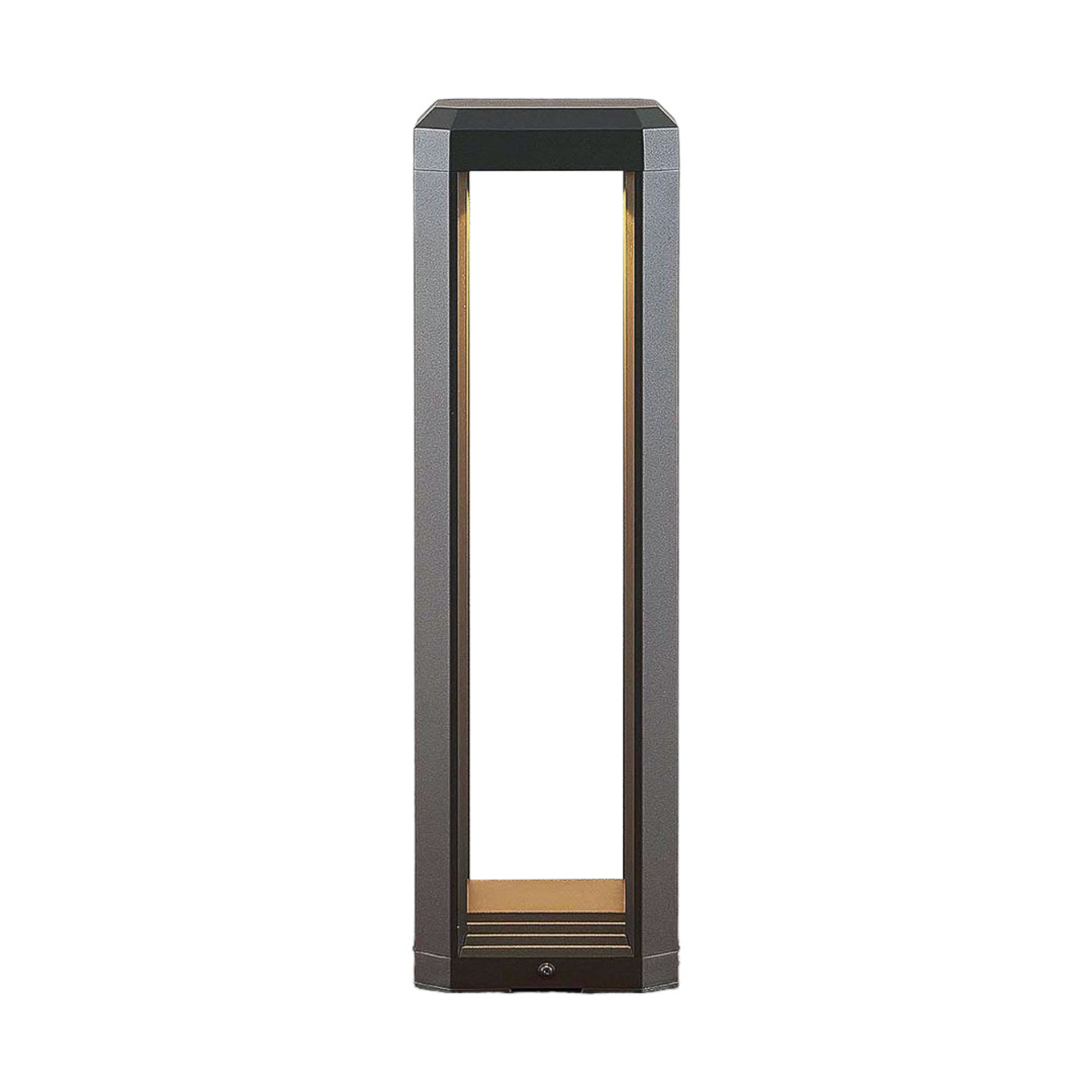 Fery LED pillar light in anthracite, 50 cm