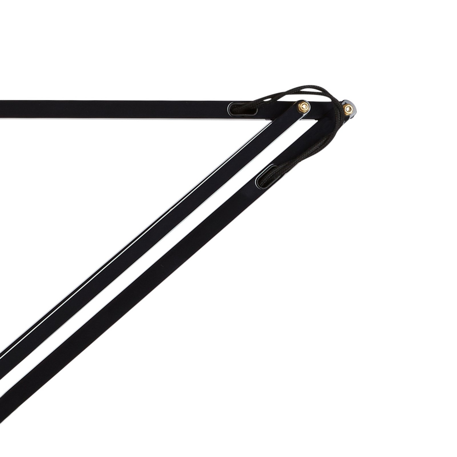 Original 1227 Applique murale noire Fiche en laiton - Anglepoise