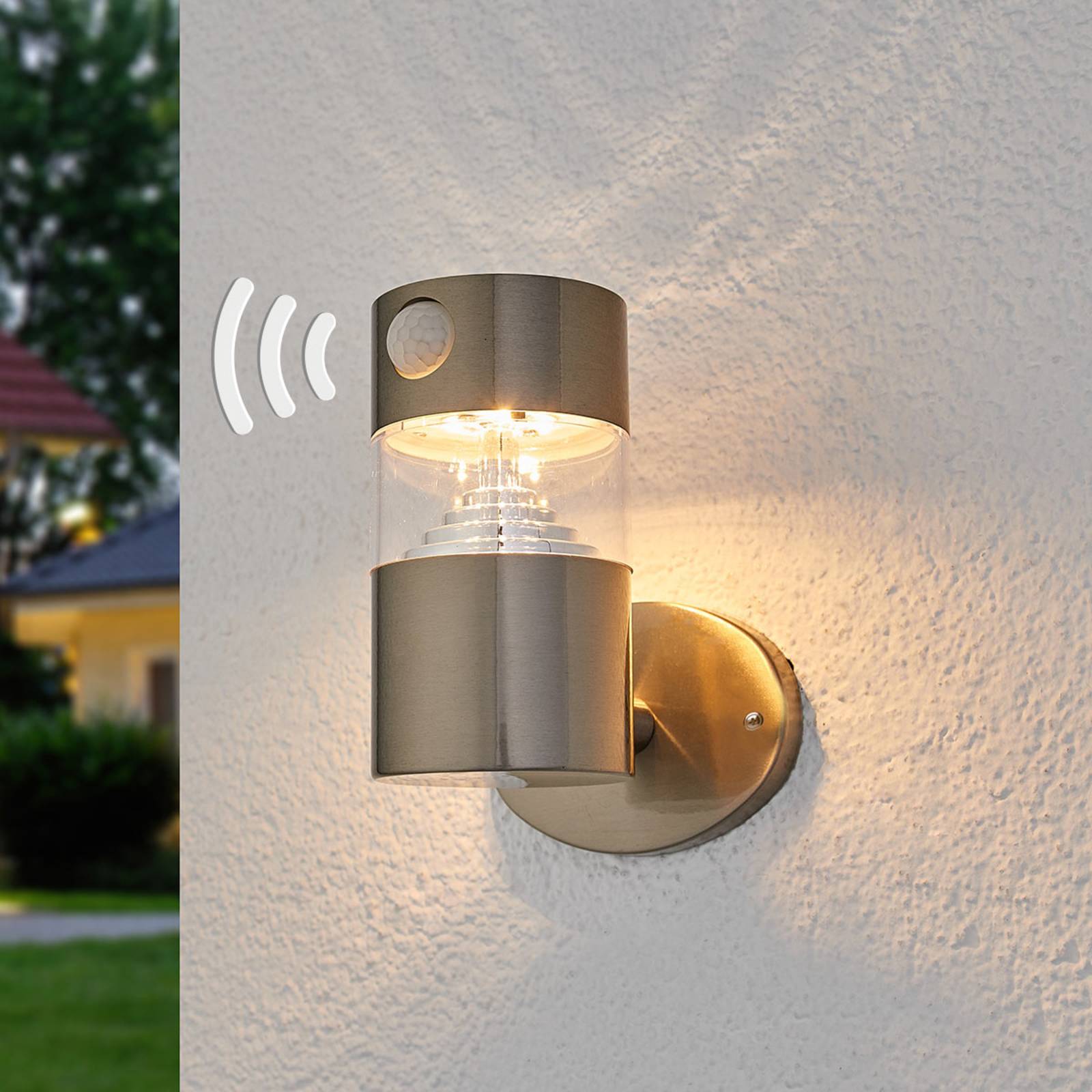 Lampa solarna Kalypso, ścienna, LED