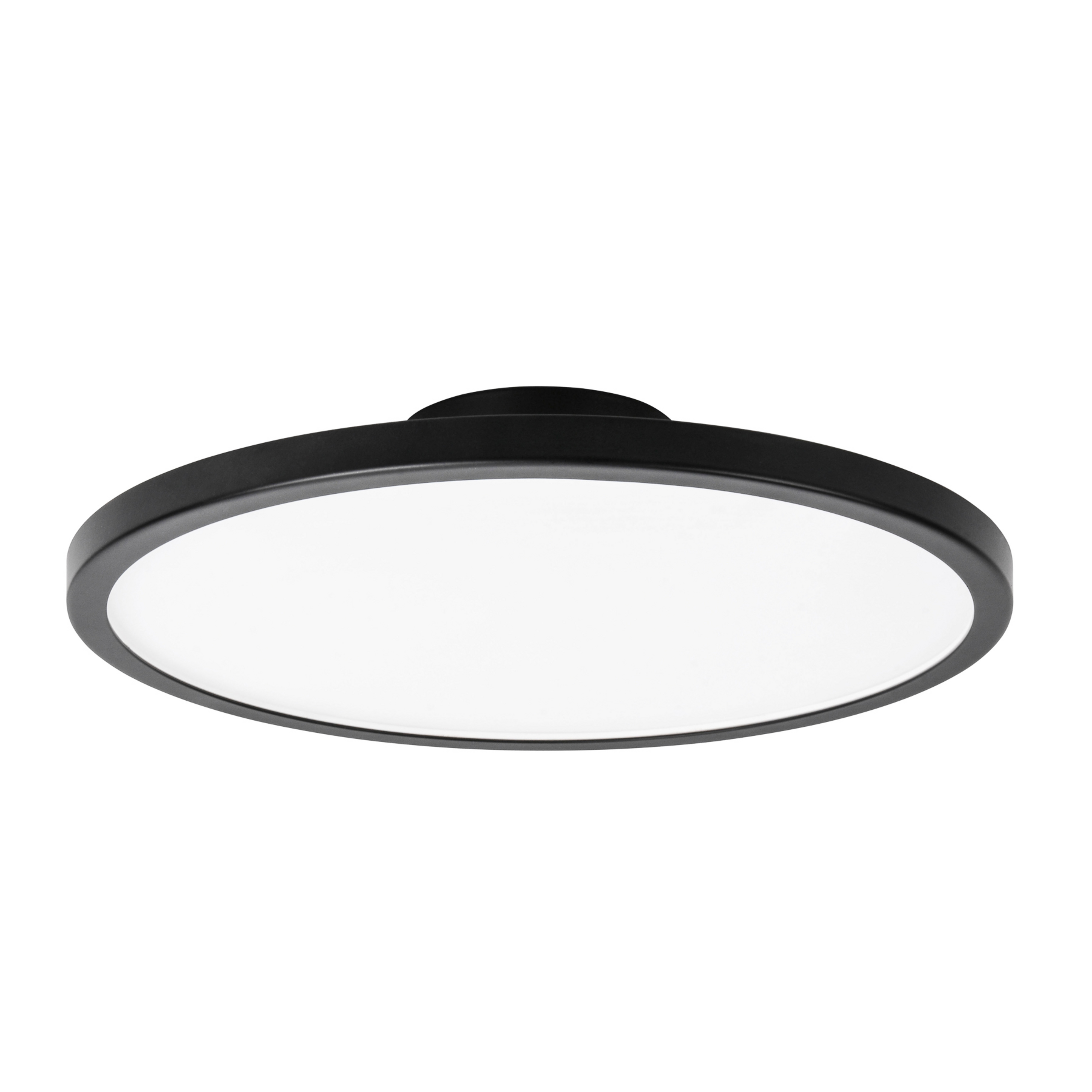 LIGHTME Plafonnier LED Aqua Ø 30,2cm noir