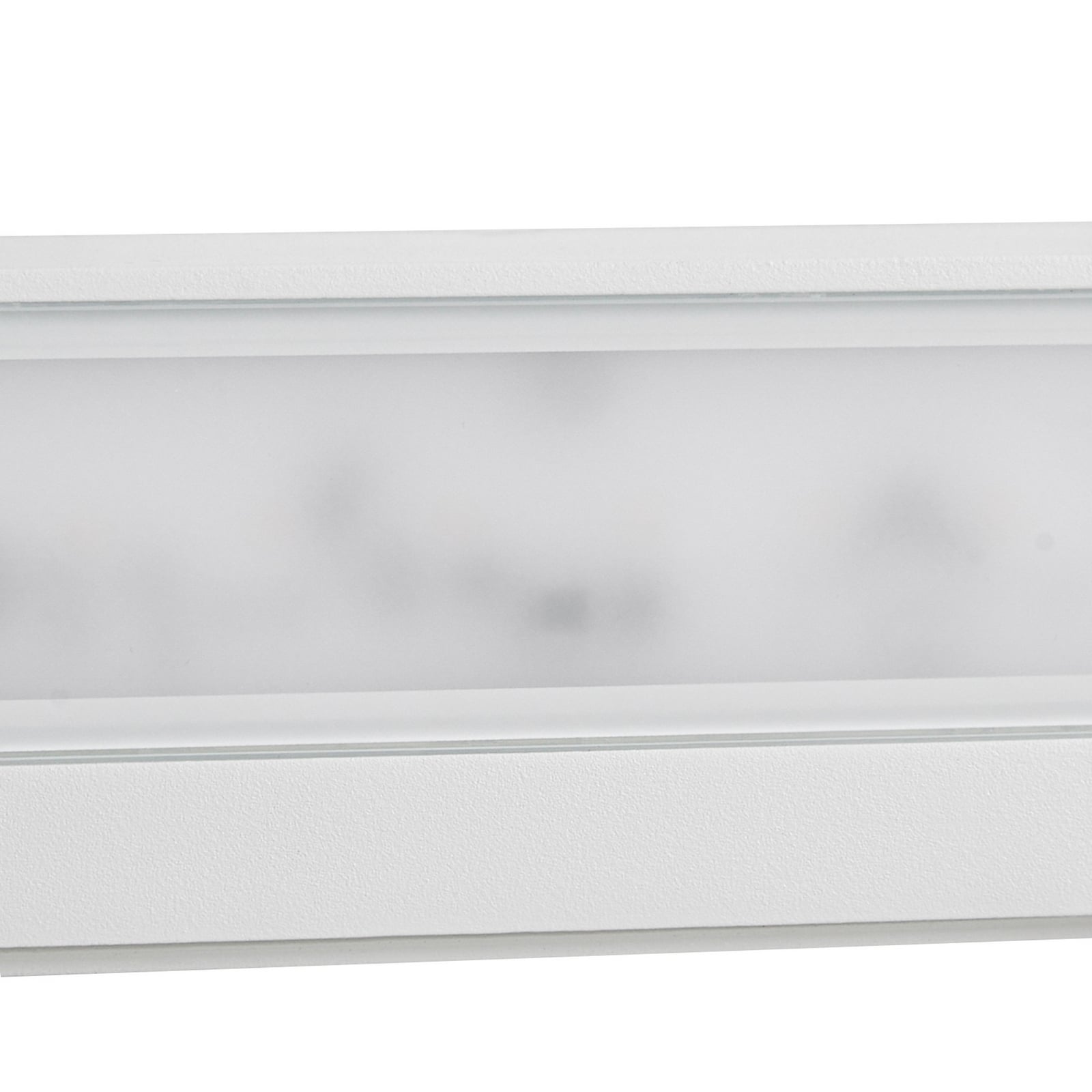 Lucande LED външна стенна лампа Lengo, 50 см, бяла, осветява нагоре/надолу,